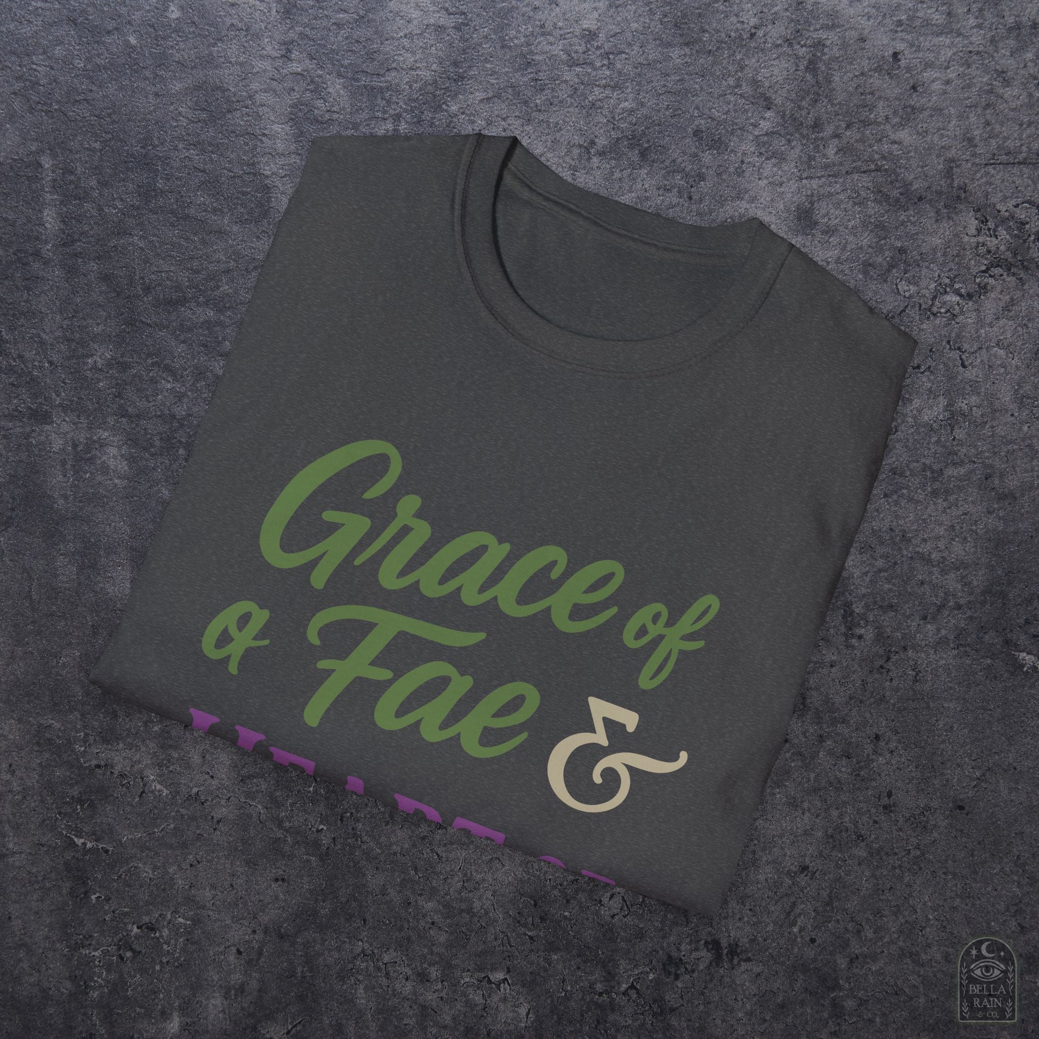 Grace of Fae Heart of Witch Unisex Softstyle T-Shirt