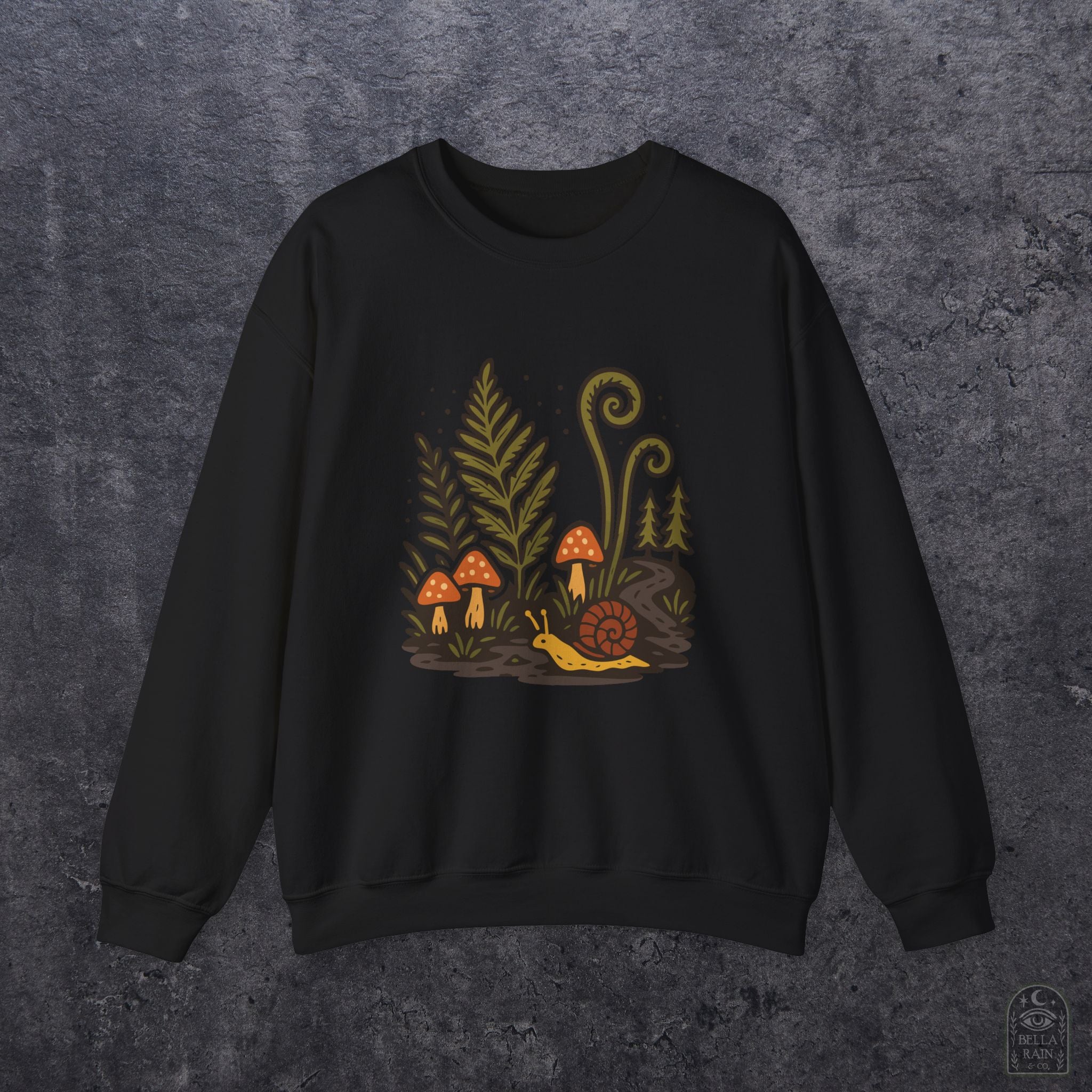Snailin Away Crewneck Sweatshirt