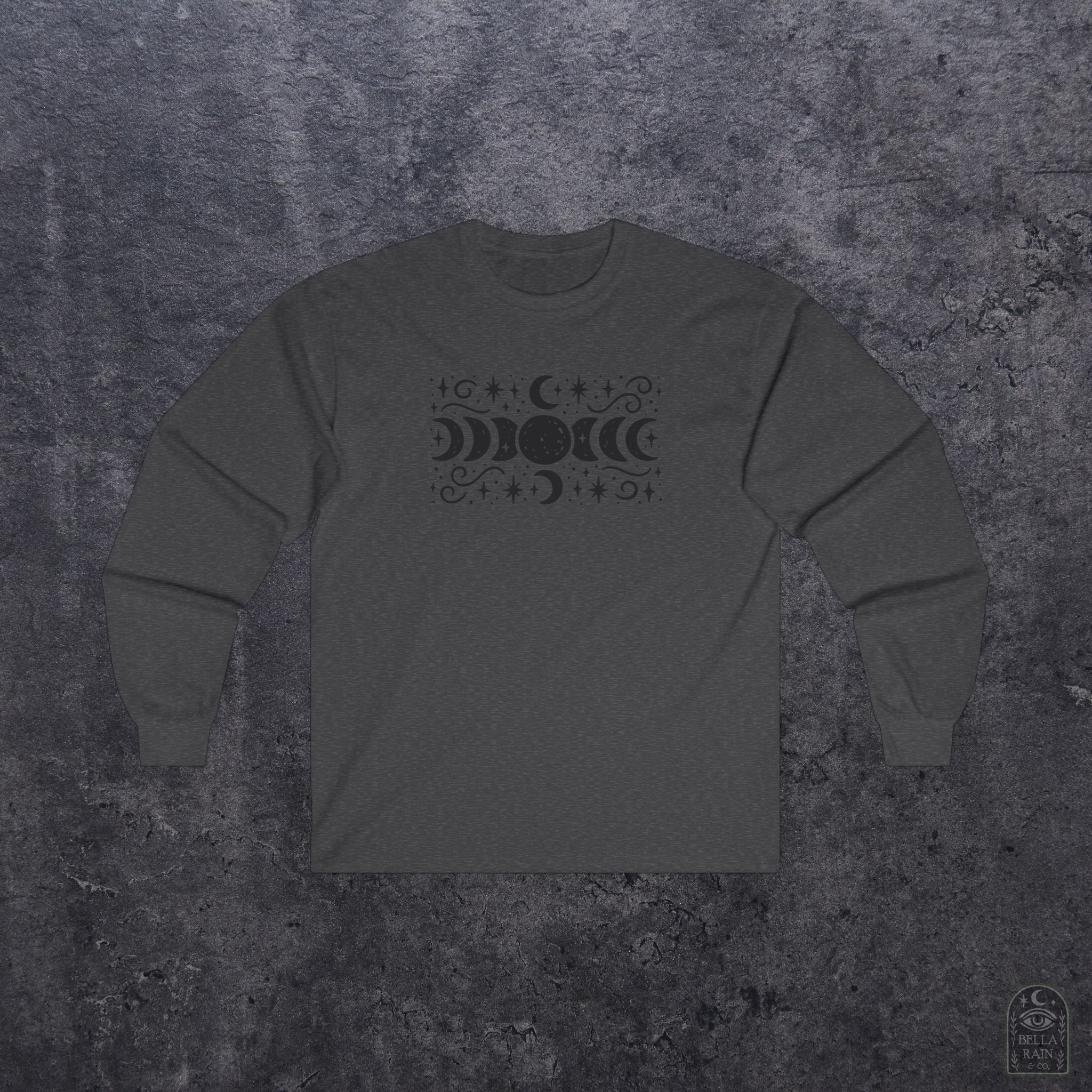 Lunar Phases Long Sleeve Tee