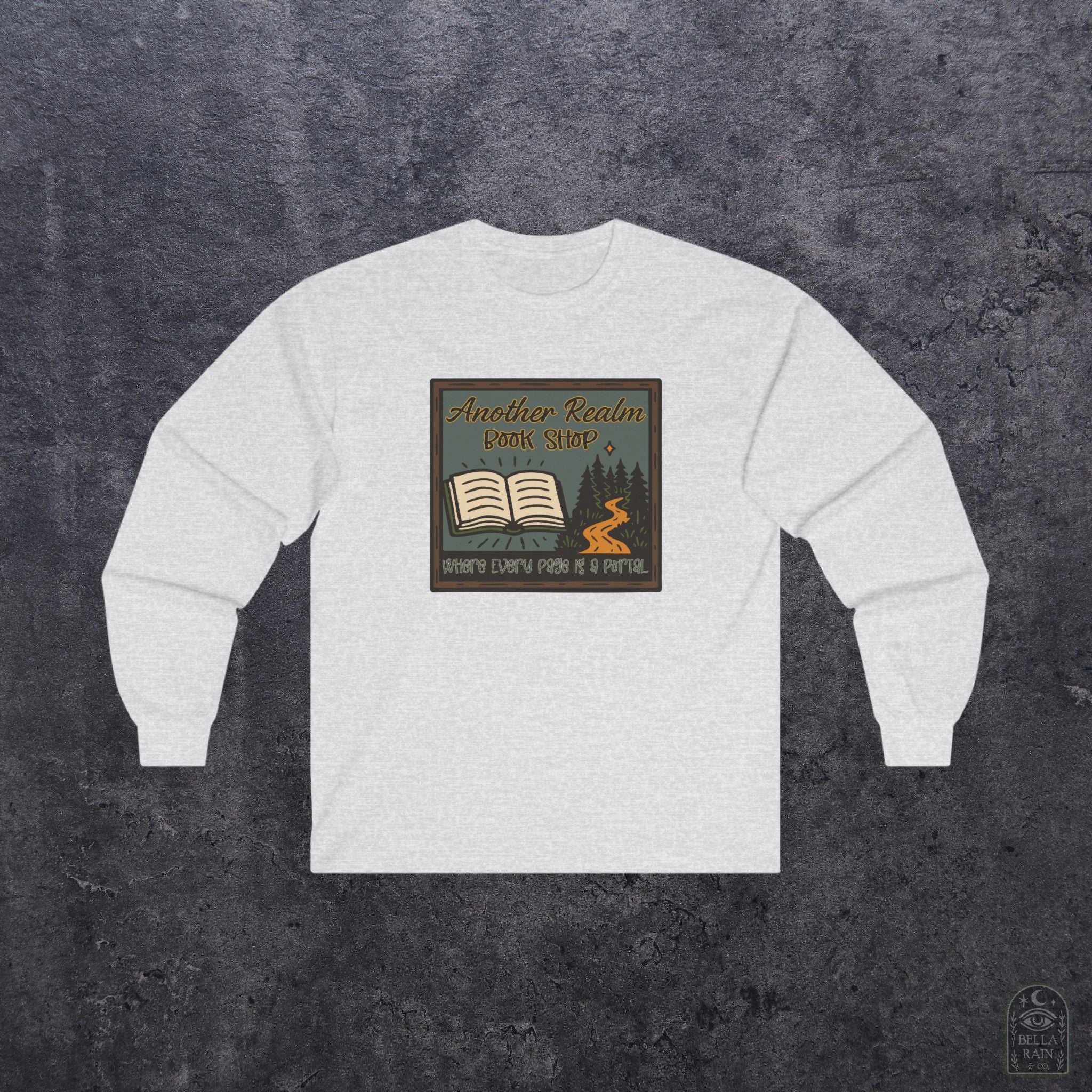 Another Realm Book Shop Unisex Long Sleeve Tee