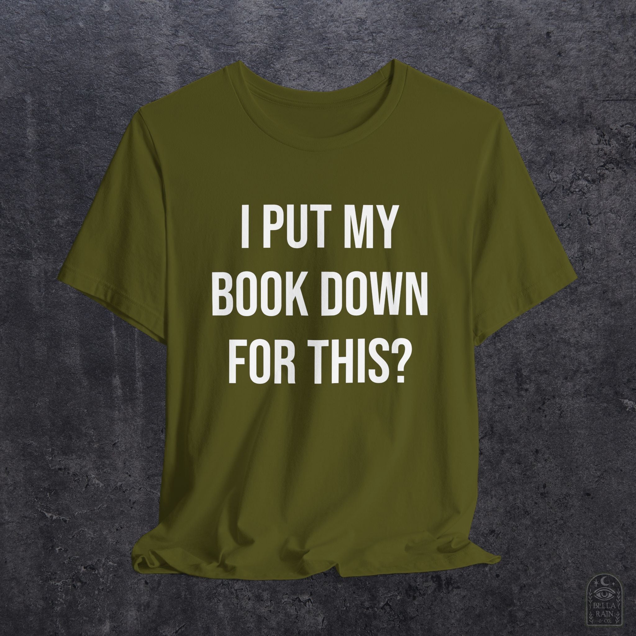 I Put My Book Down PREMIUM T-Shirt