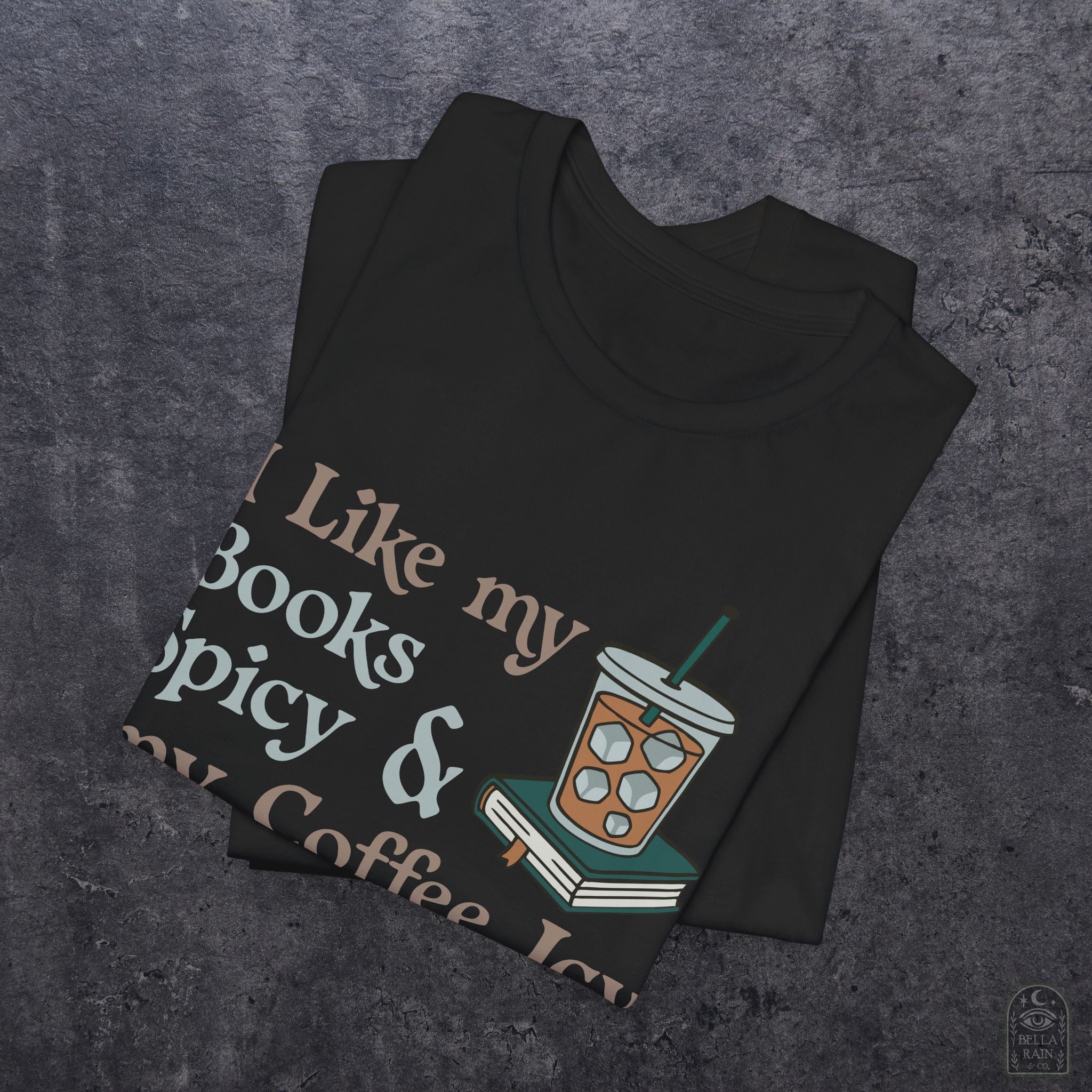 Books Spicy & Coffee Icy PREMIUM T-Shirt