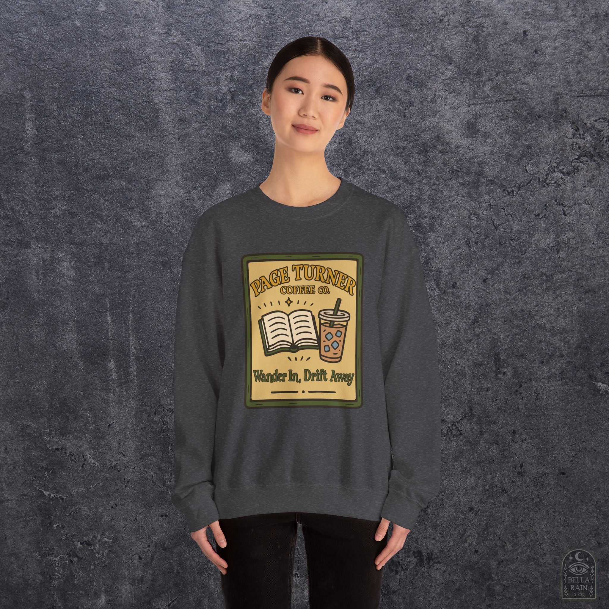 Page Turner  Crewneck Sweatshirt