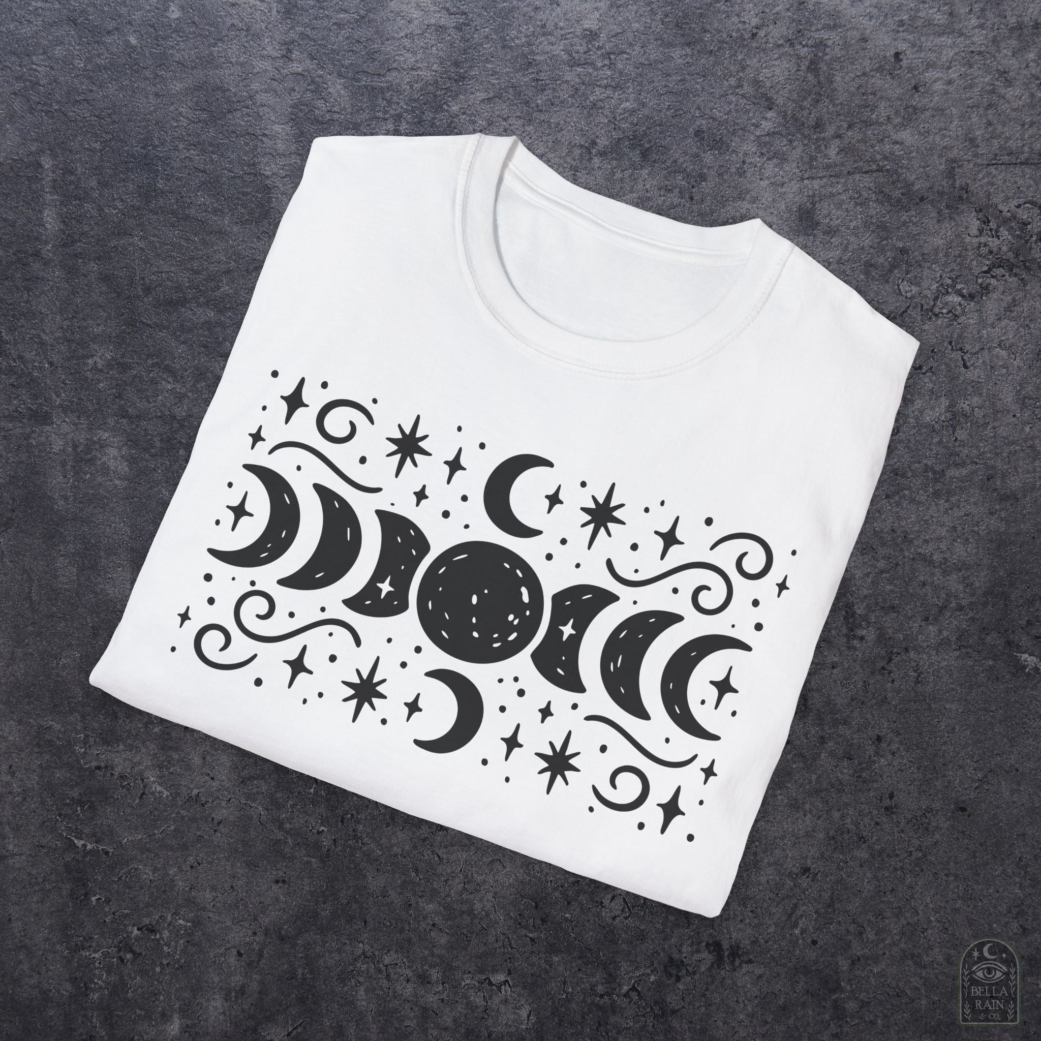 Lunar Phases Unisex Softstyle T-Shirt