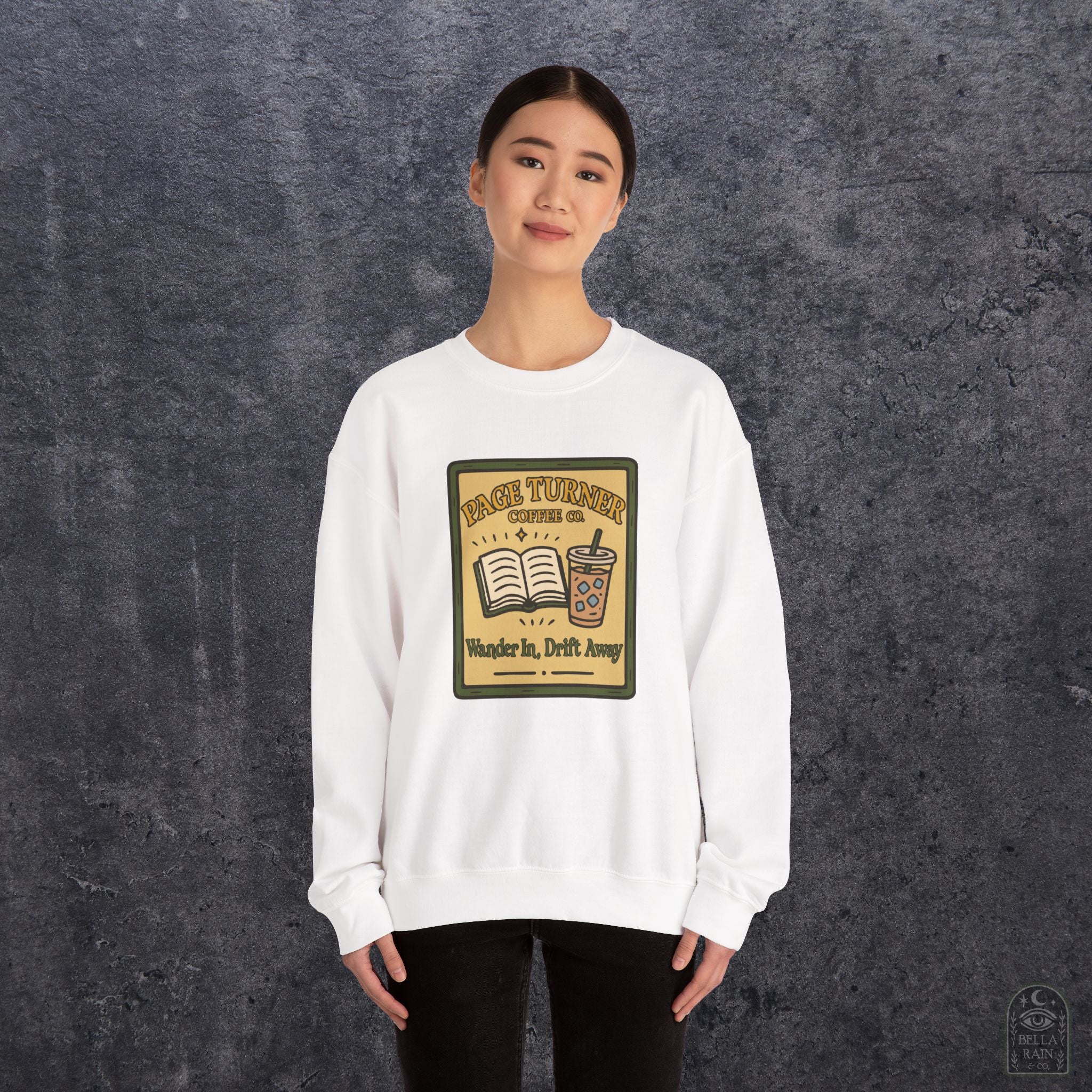 Page Turner  Crewneck Sweatshirt