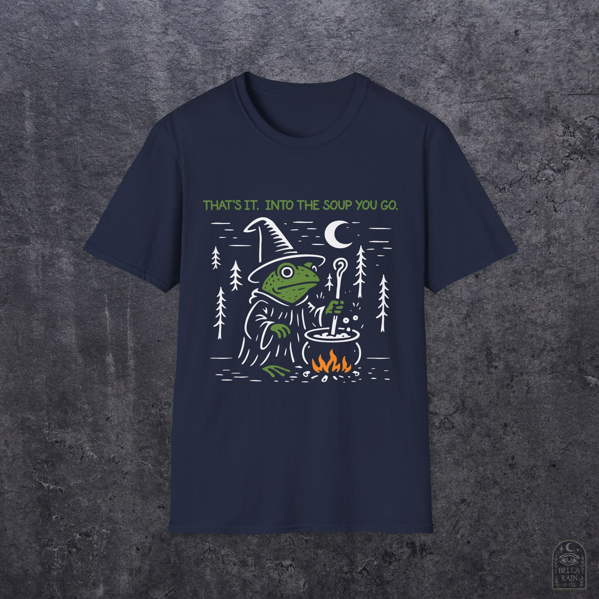 Into the Soup You Go Unisex Softstyle T-Shirt