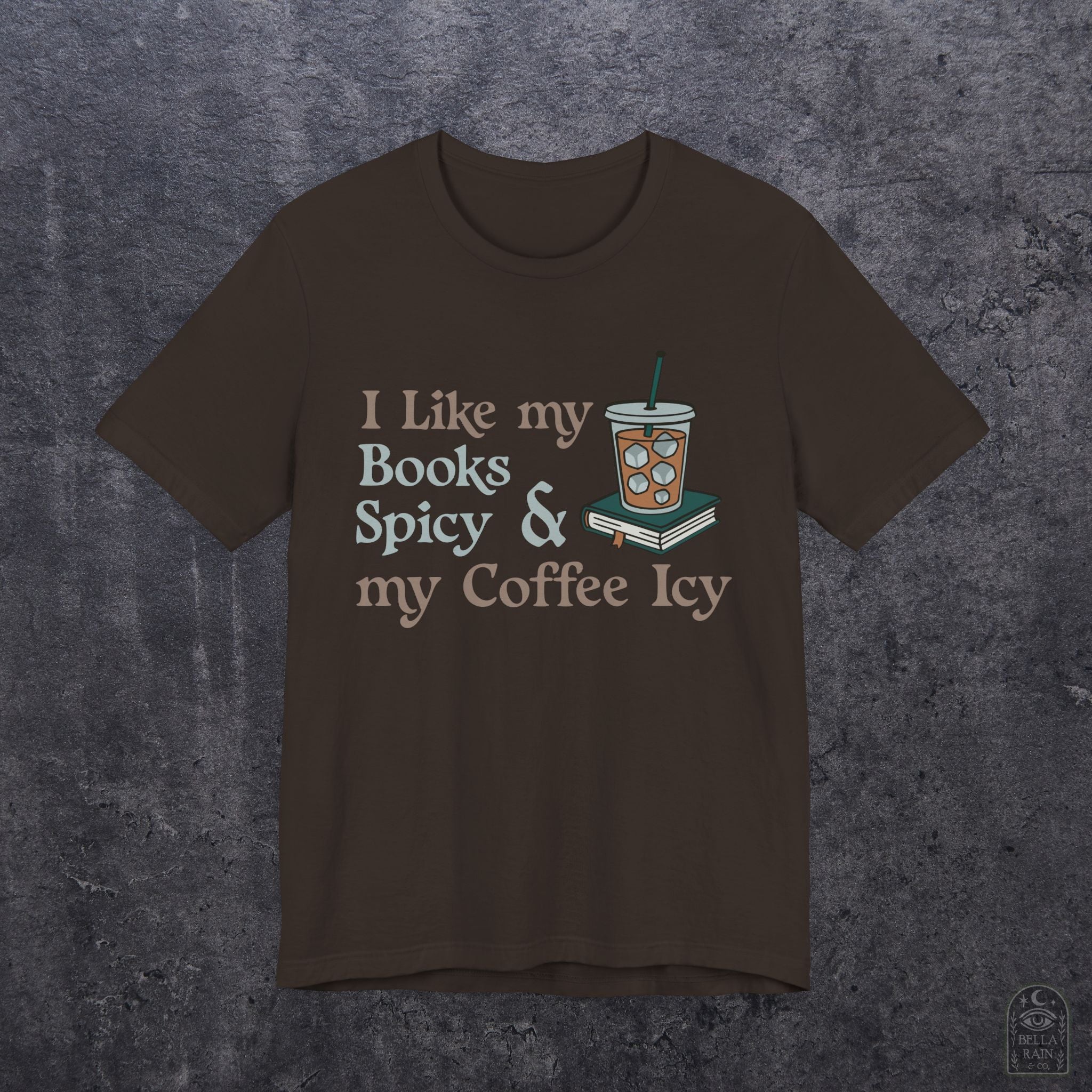 Books Spicy & Coffee Icy PREMIUM T-Shirt