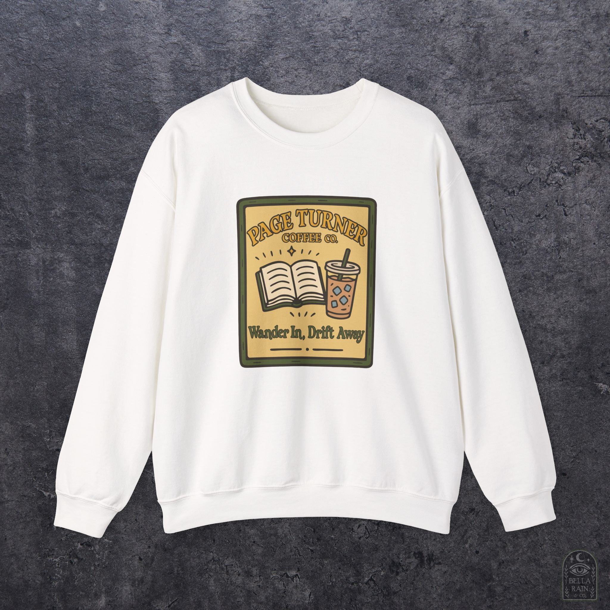 Page Turner  Crewneck Sweatshirt