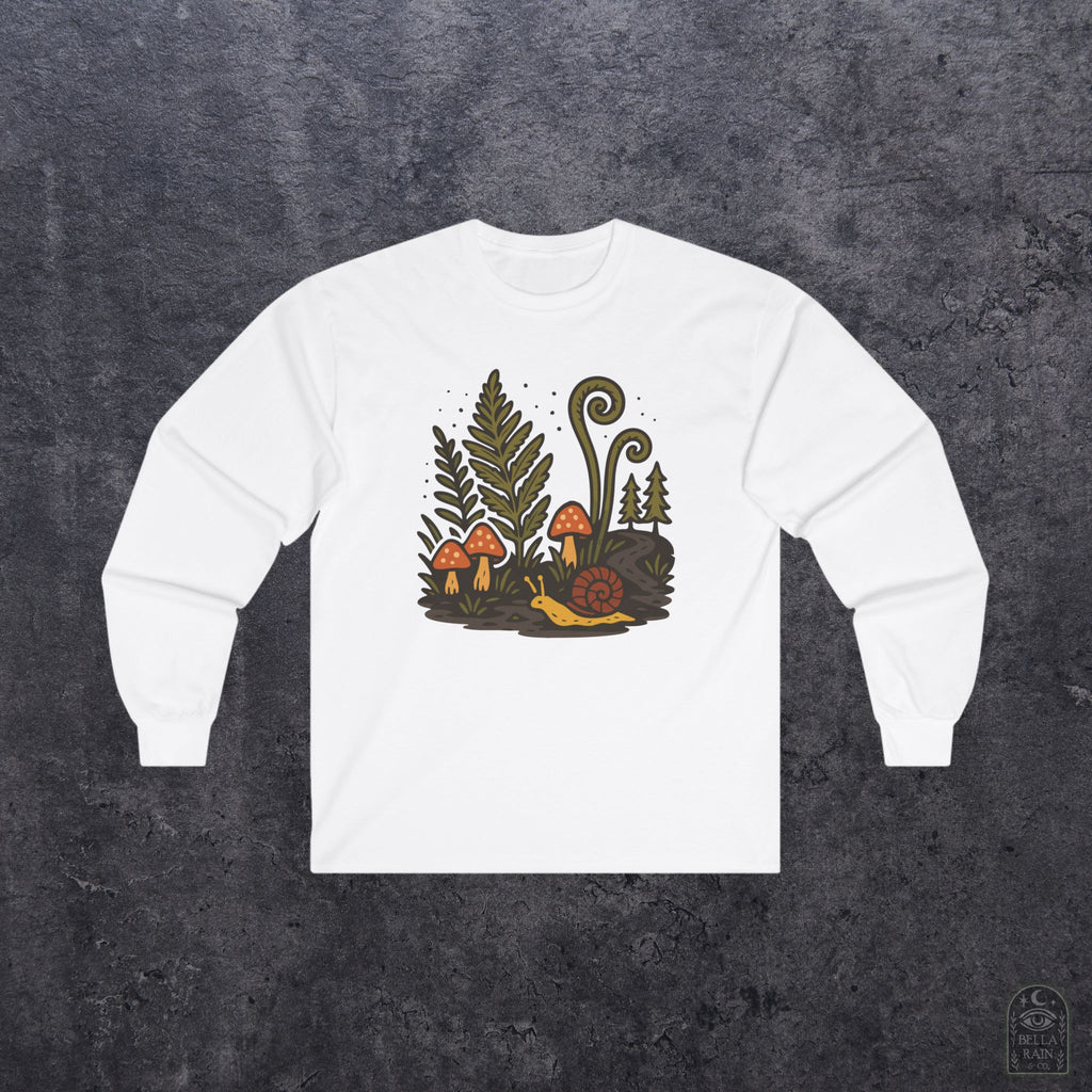 Snailin Away Long Sleeve Tee