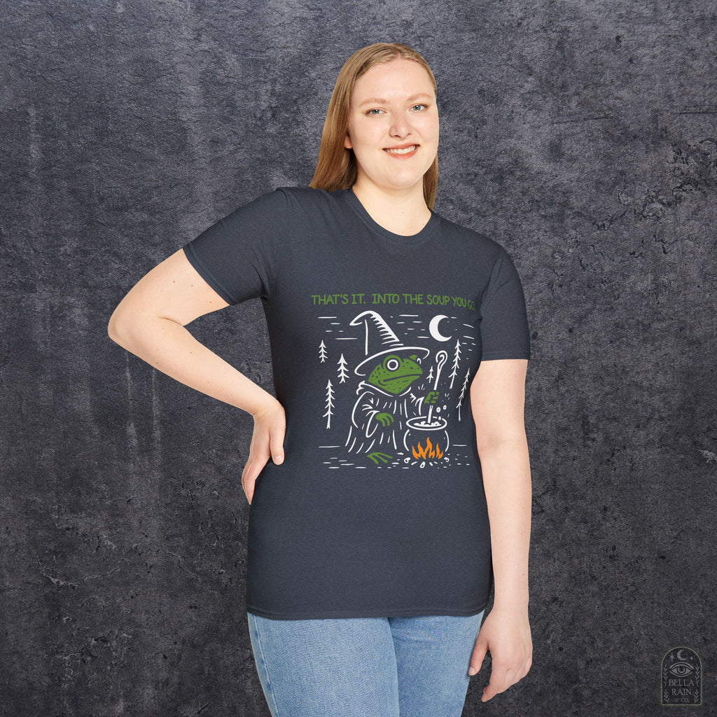 Into the Soup You Go Unisex Softstyle T-Shirt