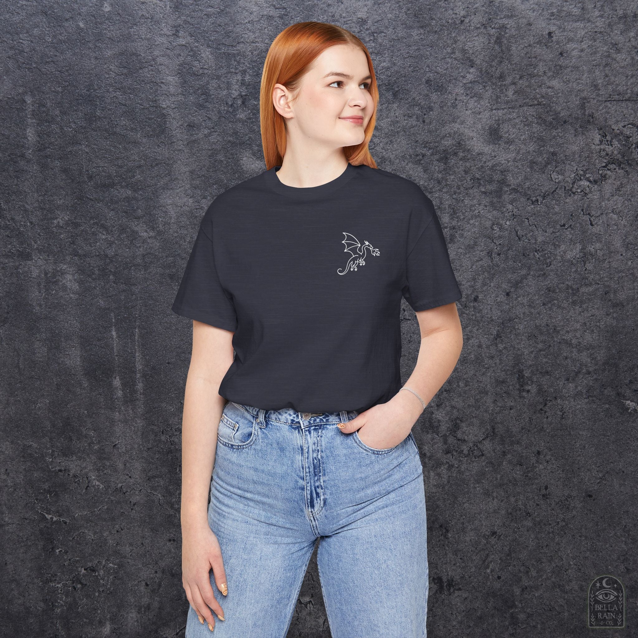 Dragon Pocket Design PREMIUM T-Shirt