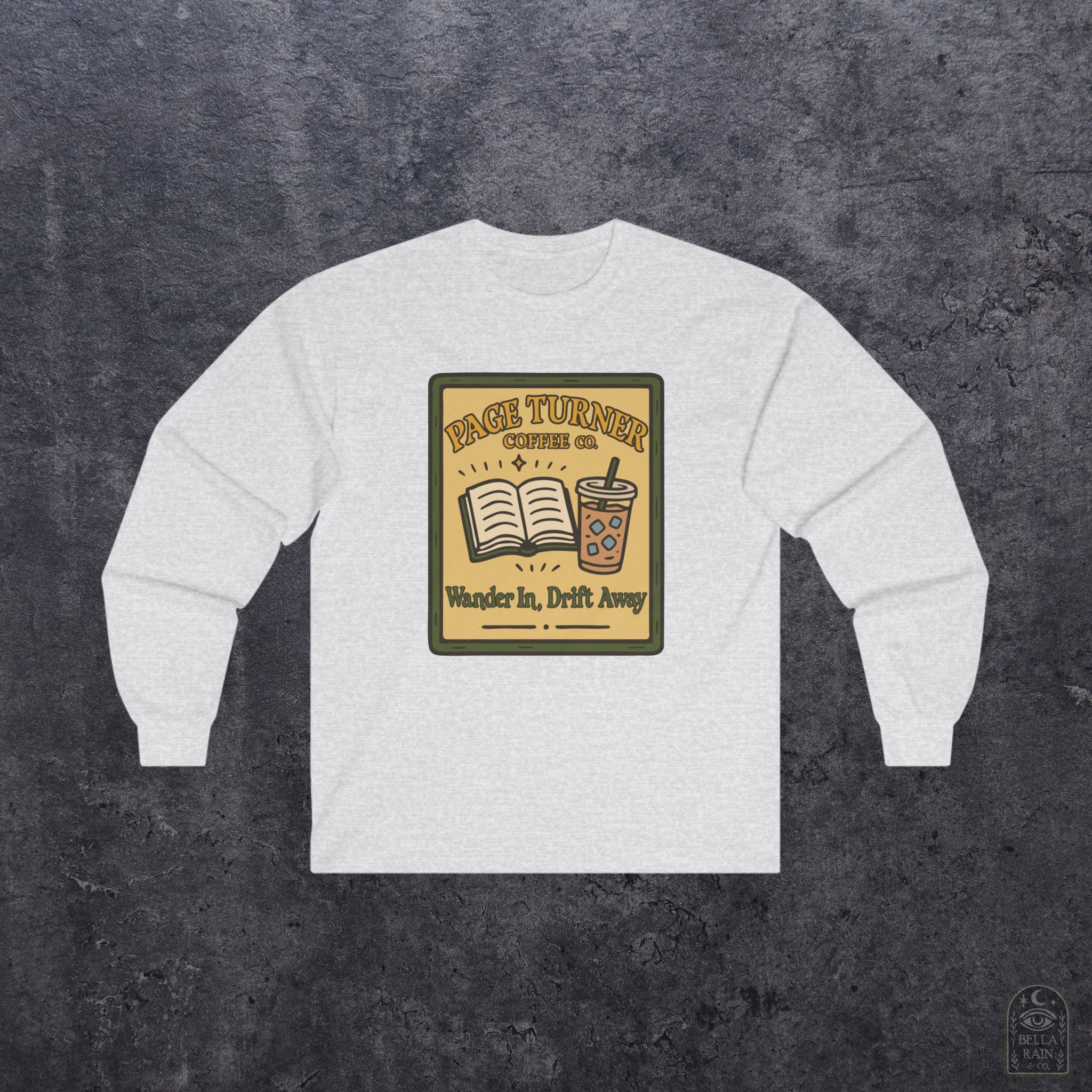 Page Turner Unisex Long Sleeve Tee