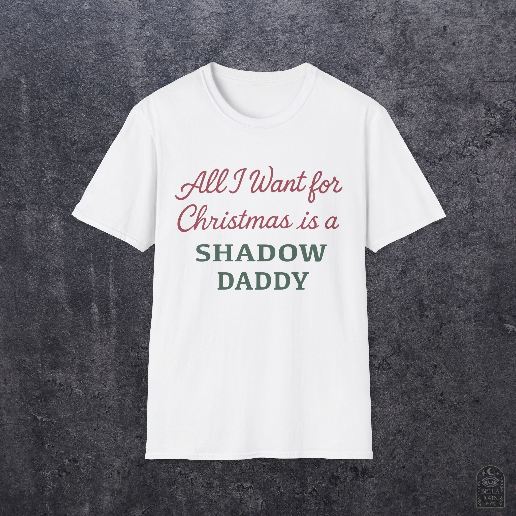 Christmas Shadow Daddy Unisex Softstyle T-Shirt