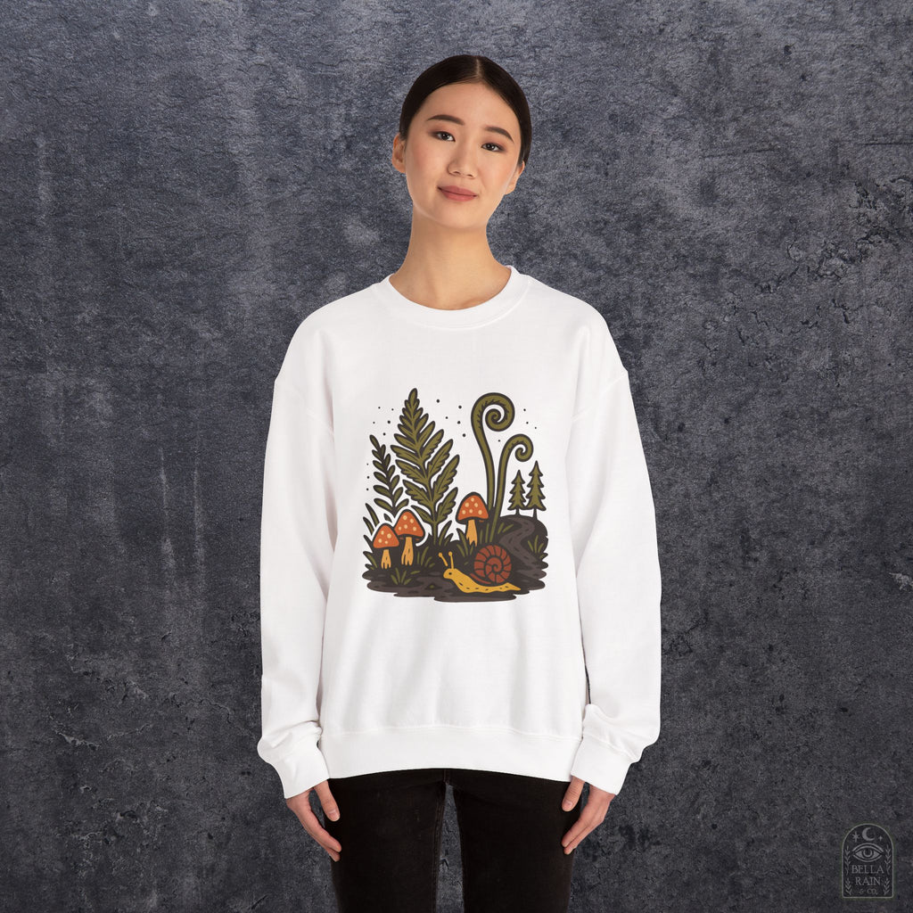 Snailin Away Crewneck Sweatshirt