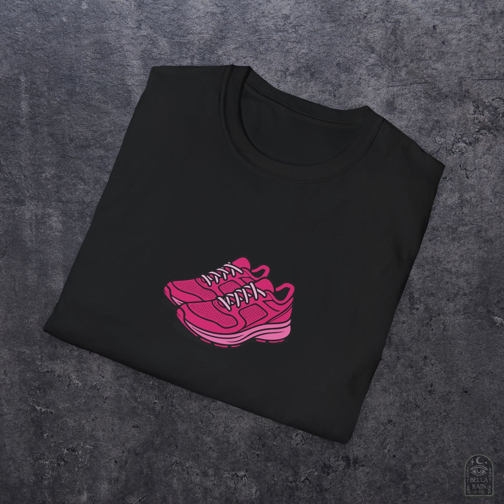 Pink Sneaks Unisex Softstyle T-Shirt