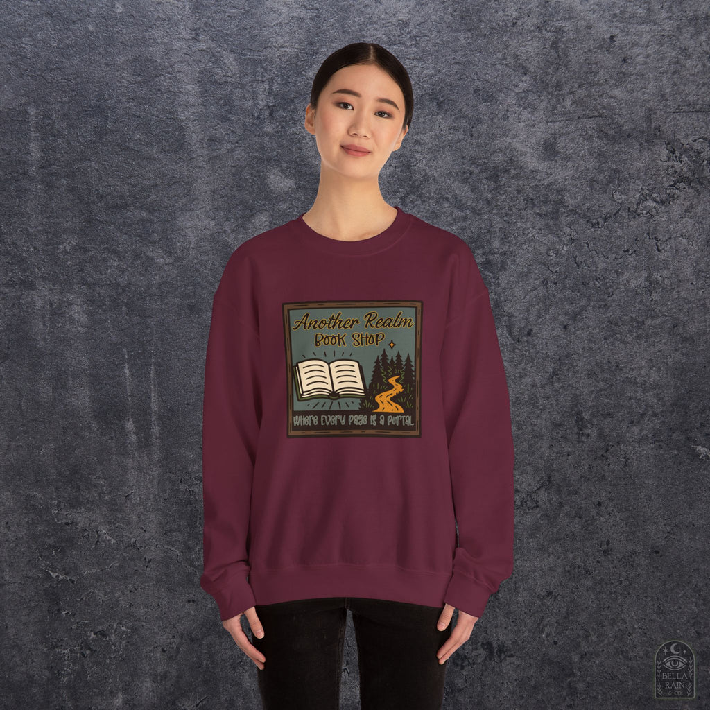 Another Realm Book Shop Crewneck Sweatshirt