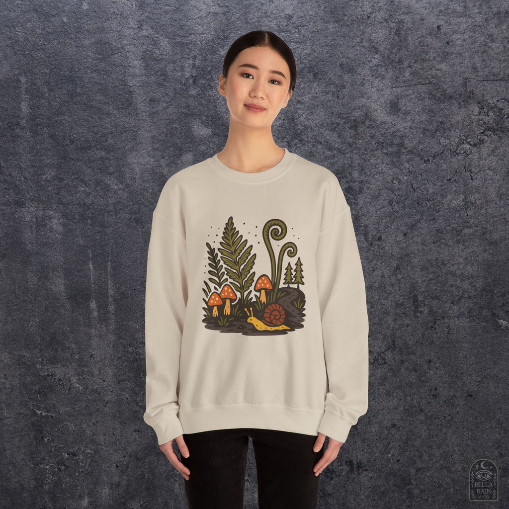 Snailin Away Crewneck Sweatshirt