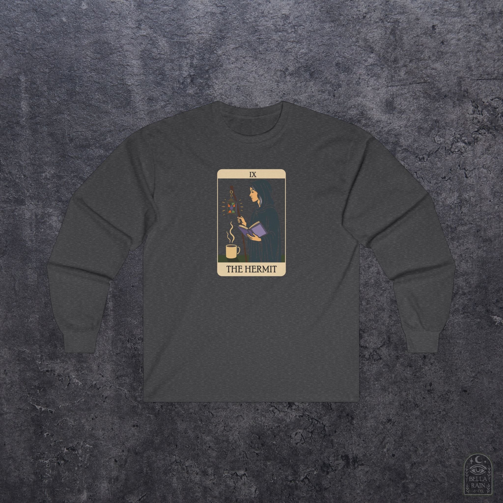Tarot Hermit Unisex Long Sleeve Tee