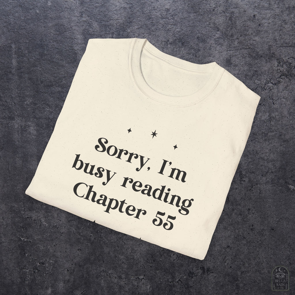 Sorry Busy Reading Ch 55 Unisex Softstyle T-Shirt