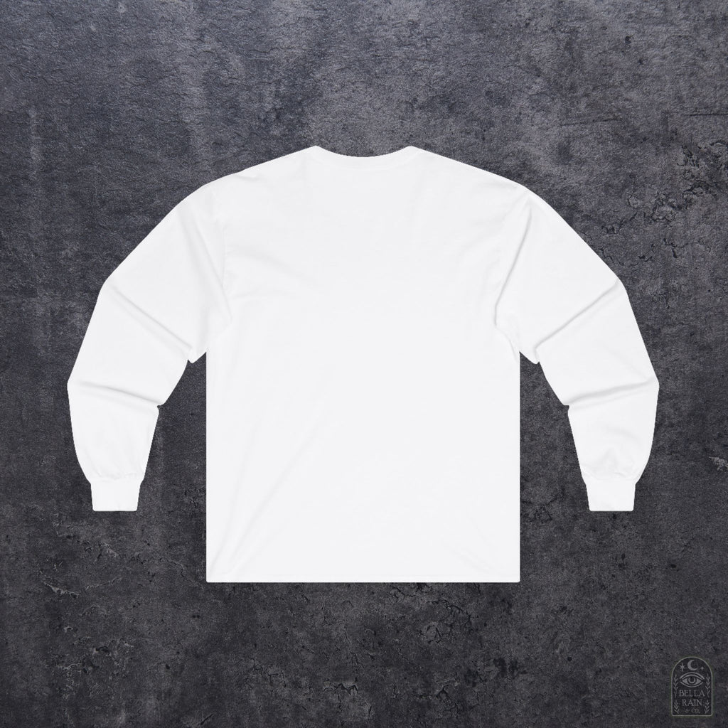 Heart Bookish Collage Long Sleeve Tee