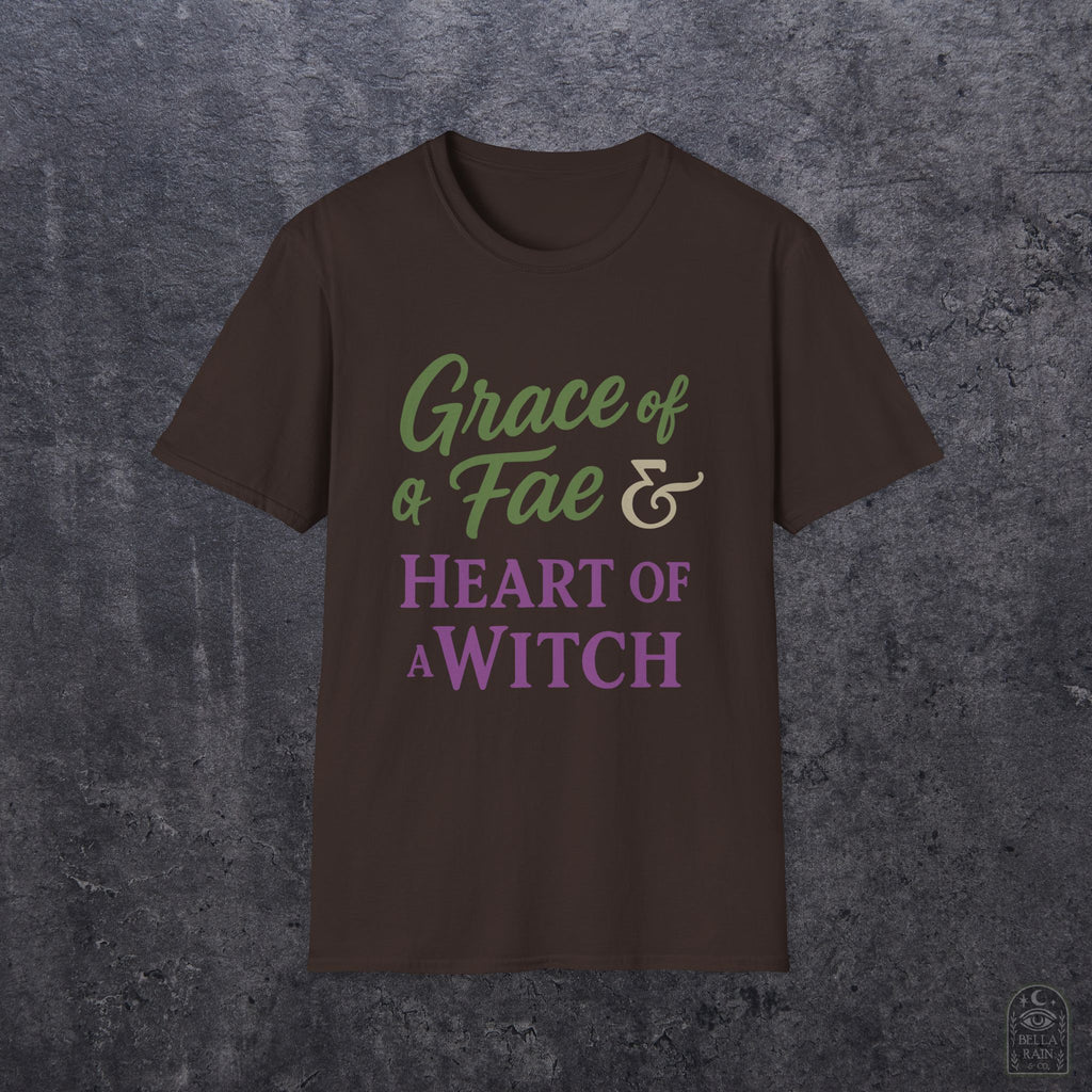 Grace of Fae Heart of Witch Unisex Softstyle T-Shirt