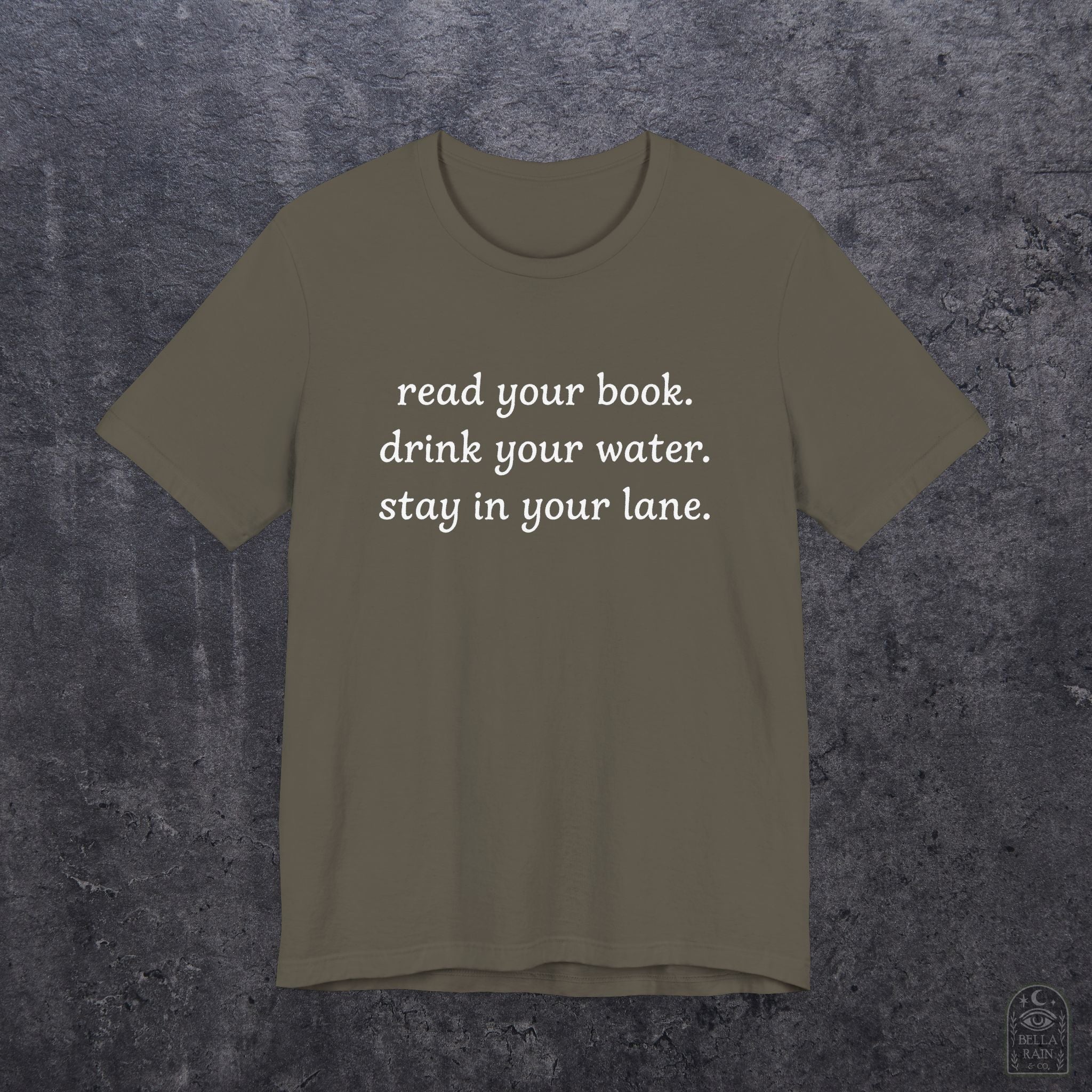 Read Your Book Drink Your Water PREMIUM T-Shirt