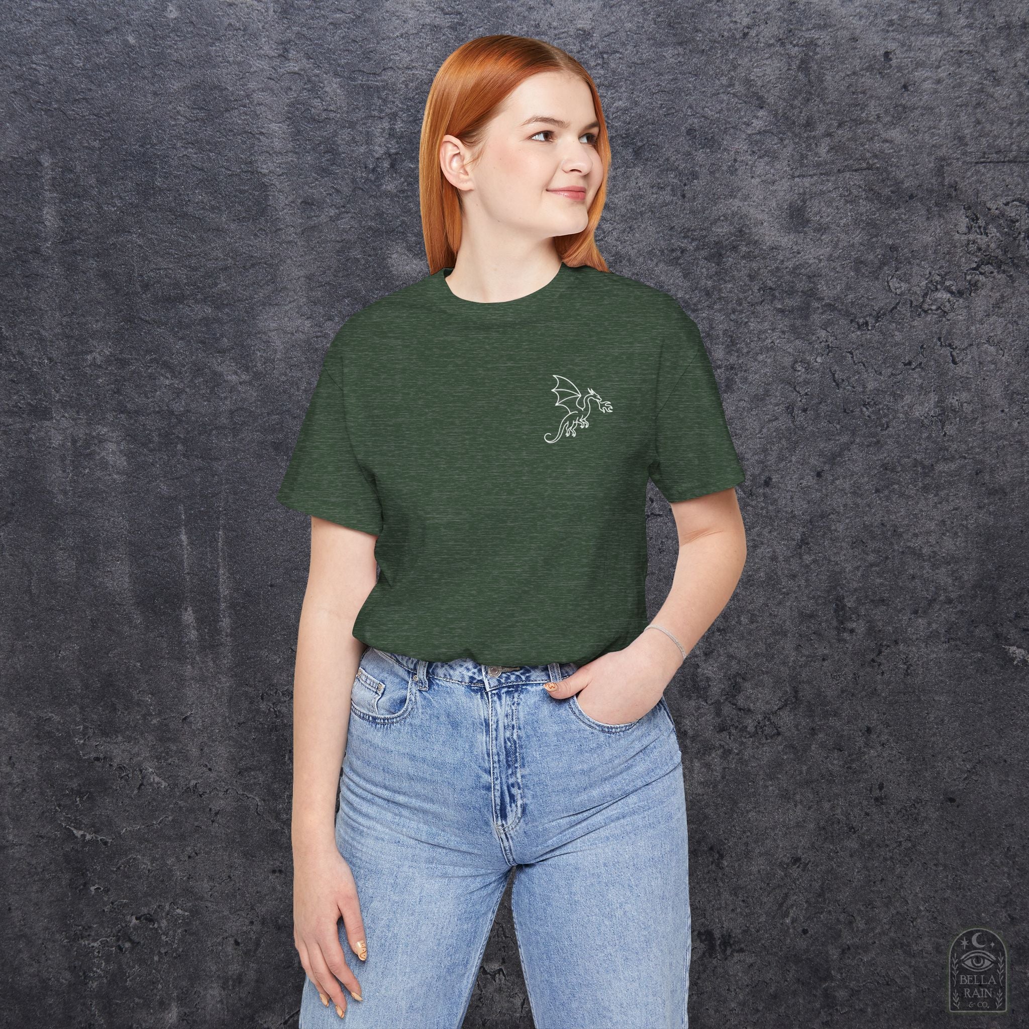 Dragon Pocket Design PREMIUM T-Shirt