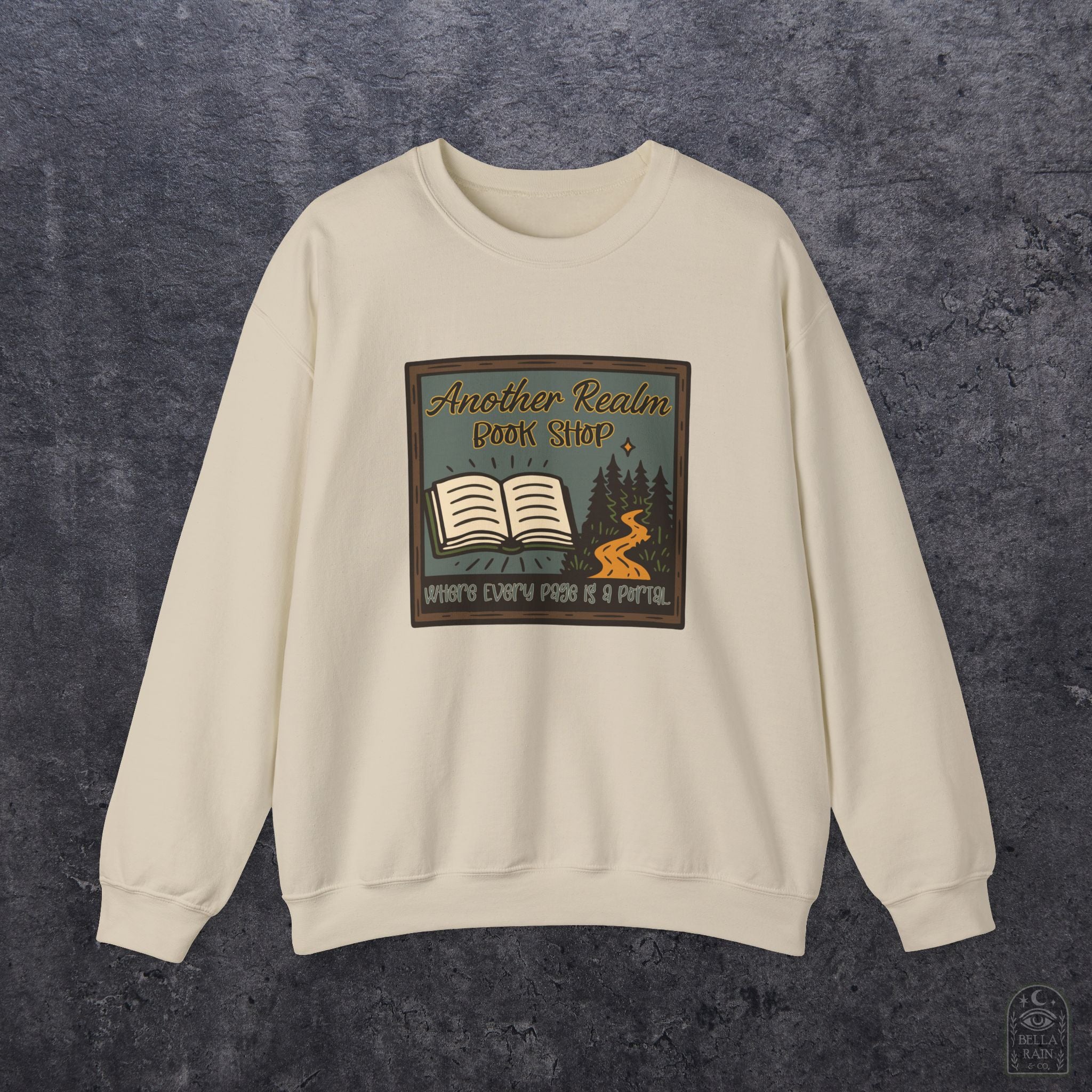 Another Realm Book Shop Crewneck Sweatshirt