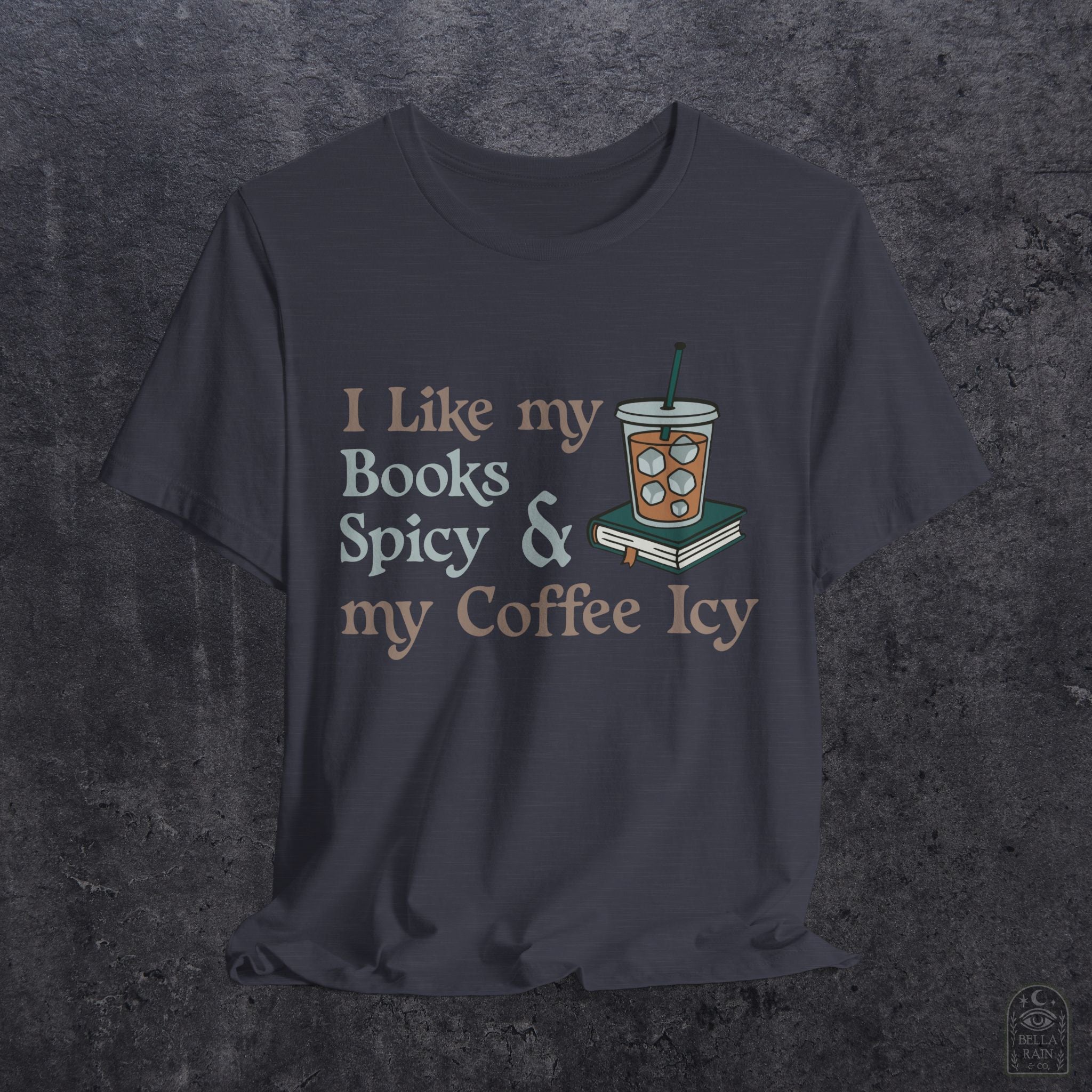 Books Spicy & Coffee Icy PREMIUM T-Shirt