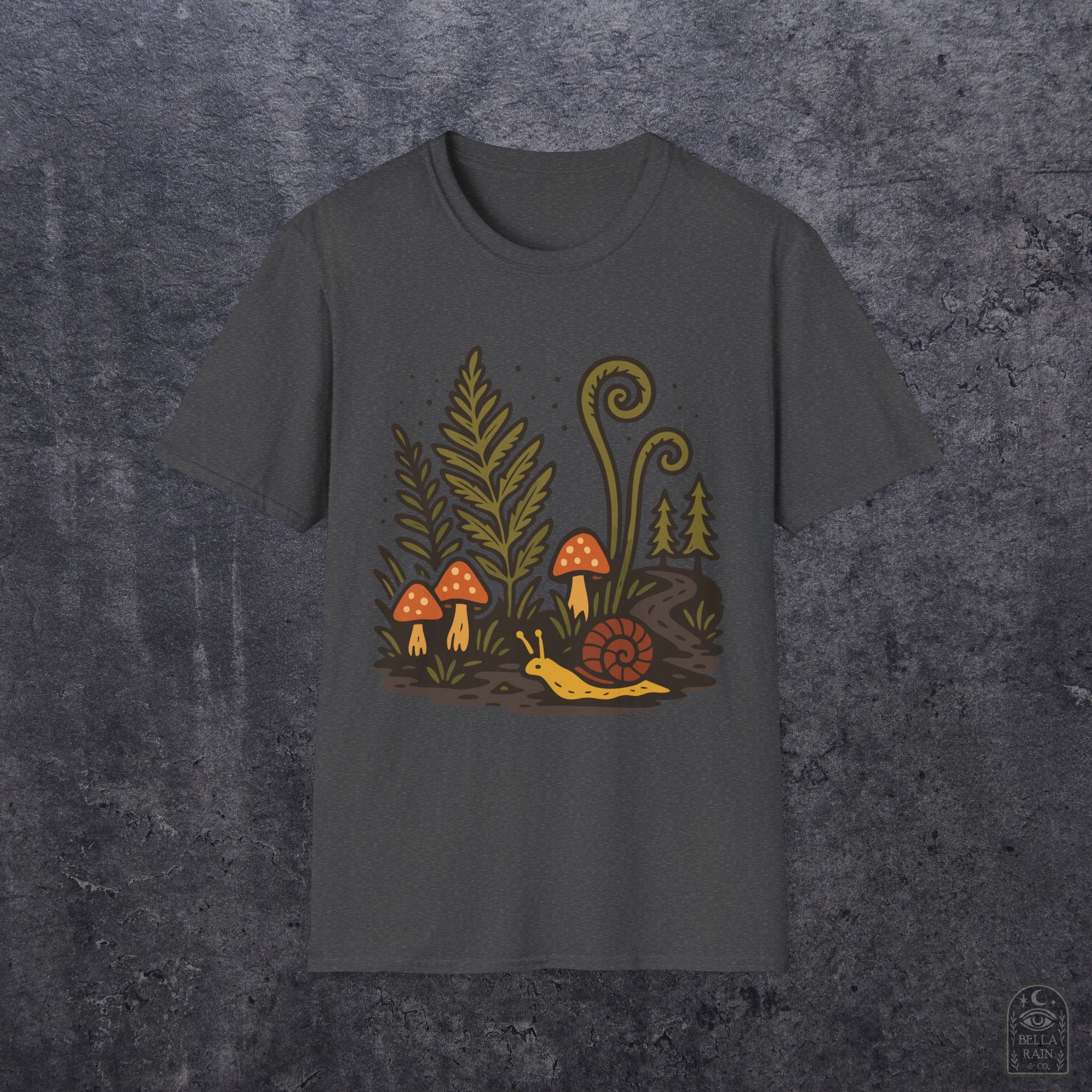 Snailin Away Unisex Softstyle T-Shirt