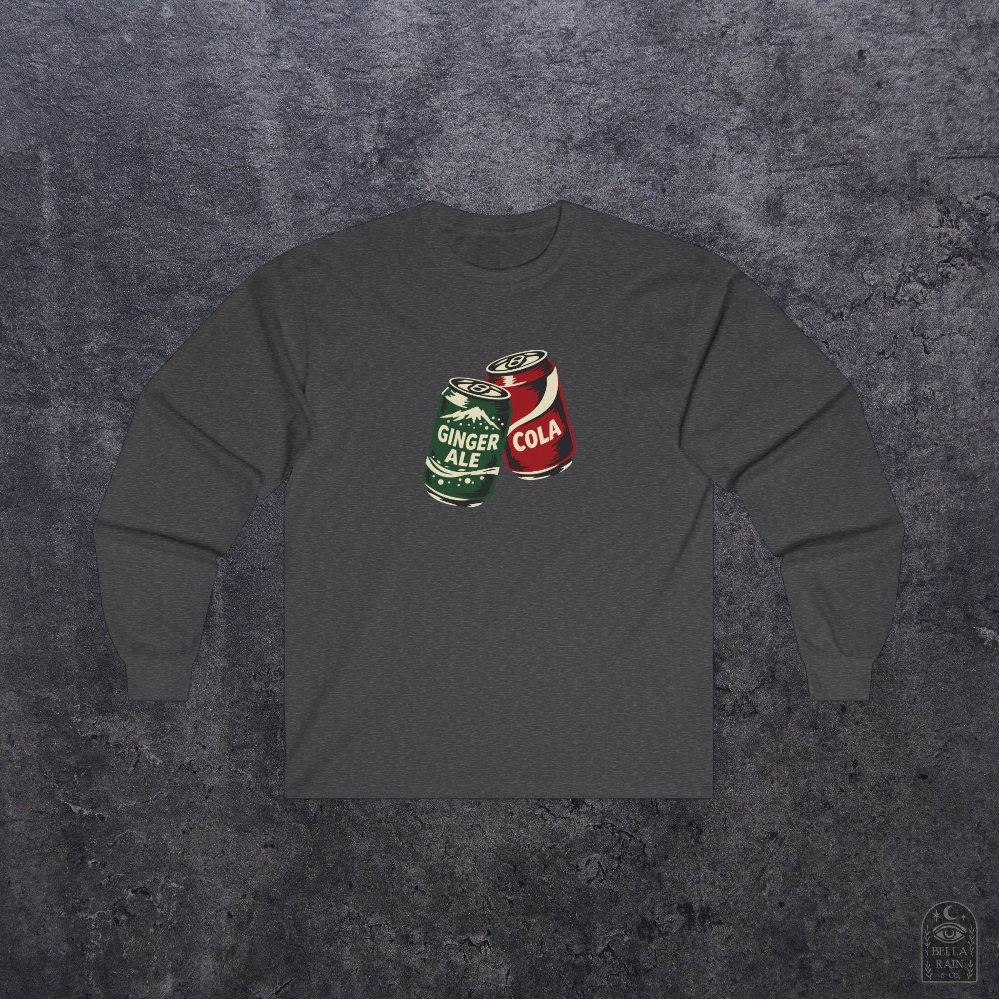 Ginger Ale & Cola Long Sleeve Tee