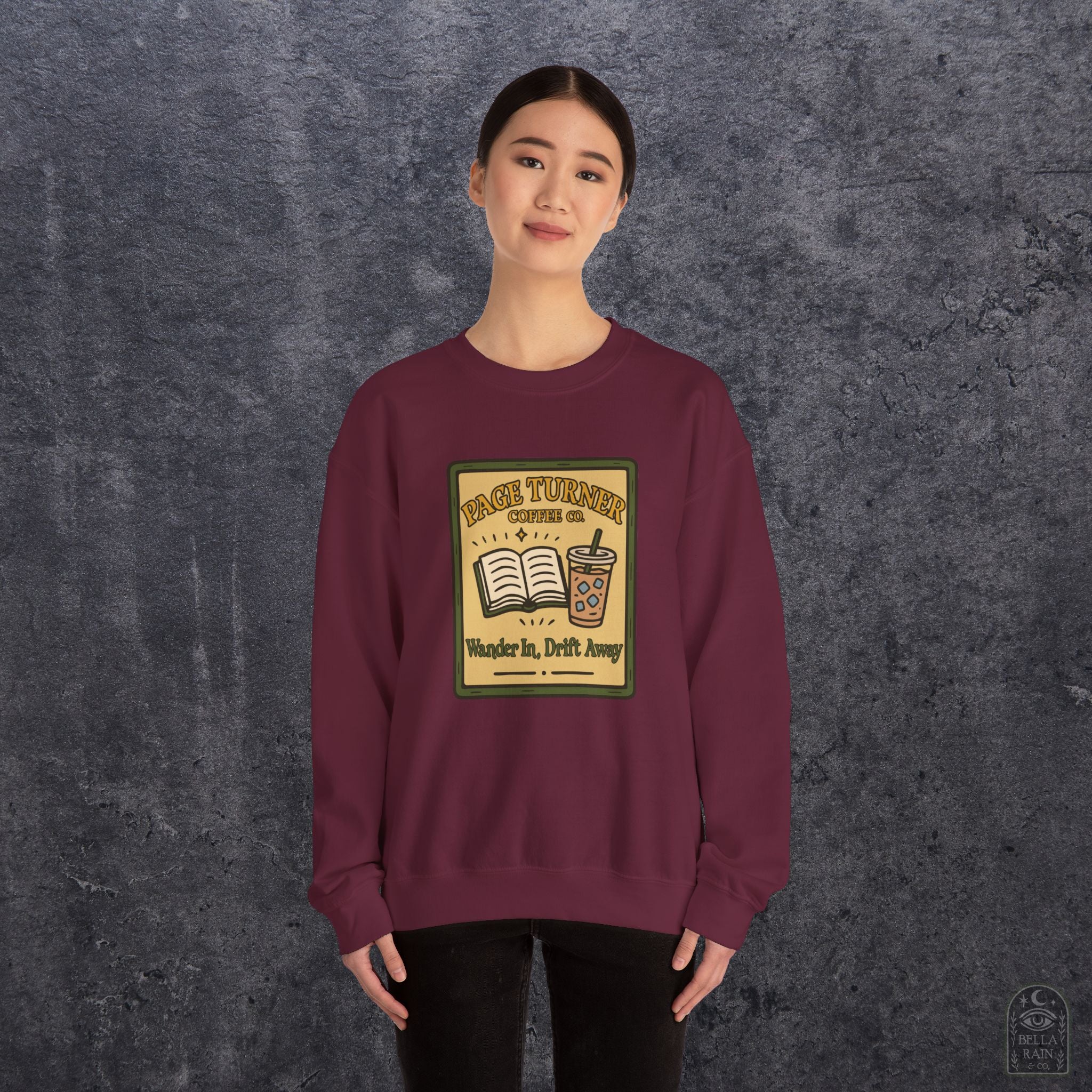 Page Turner  Crewneck Sweatshirt