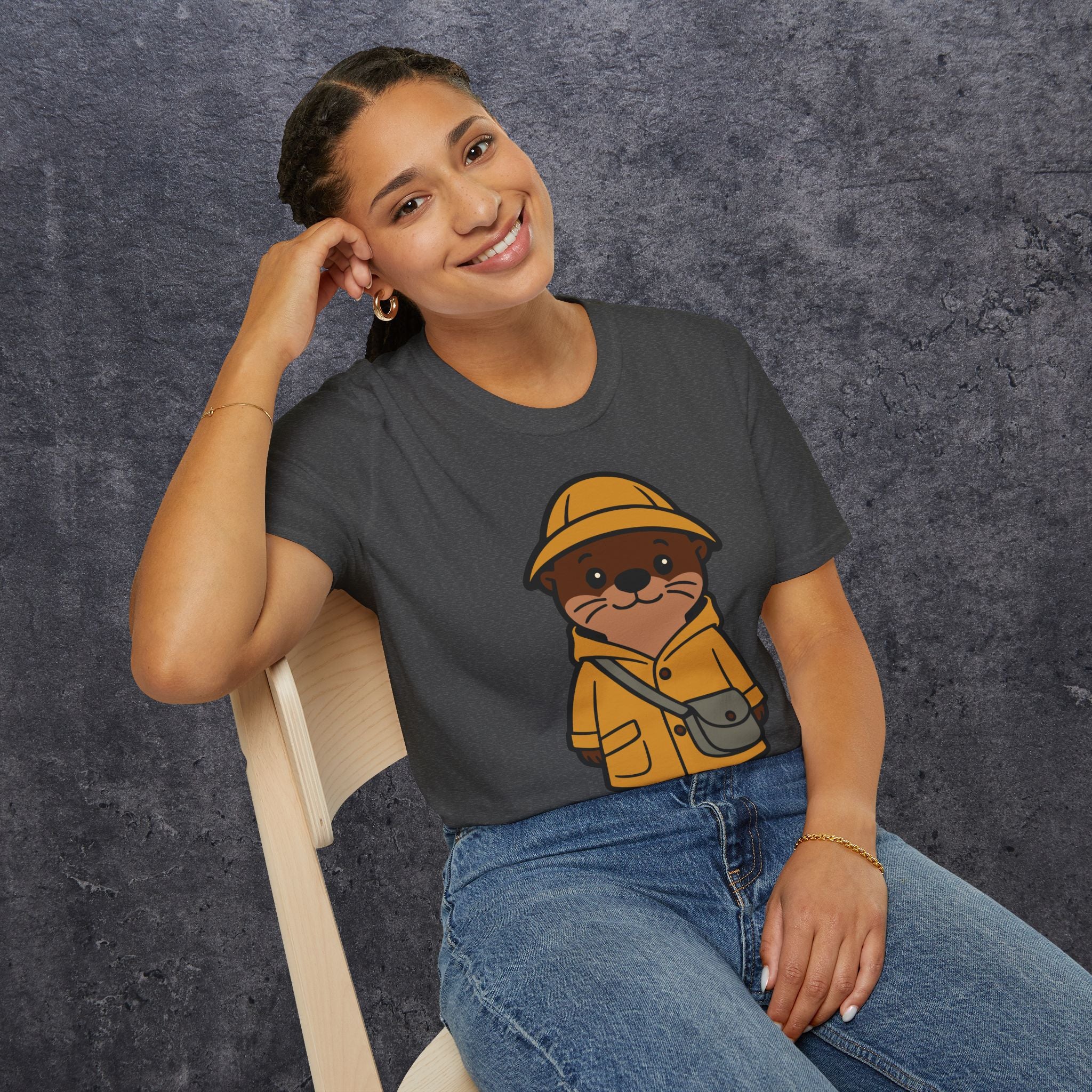 Otterly Adorable Unisex Softstyle T-Shirt