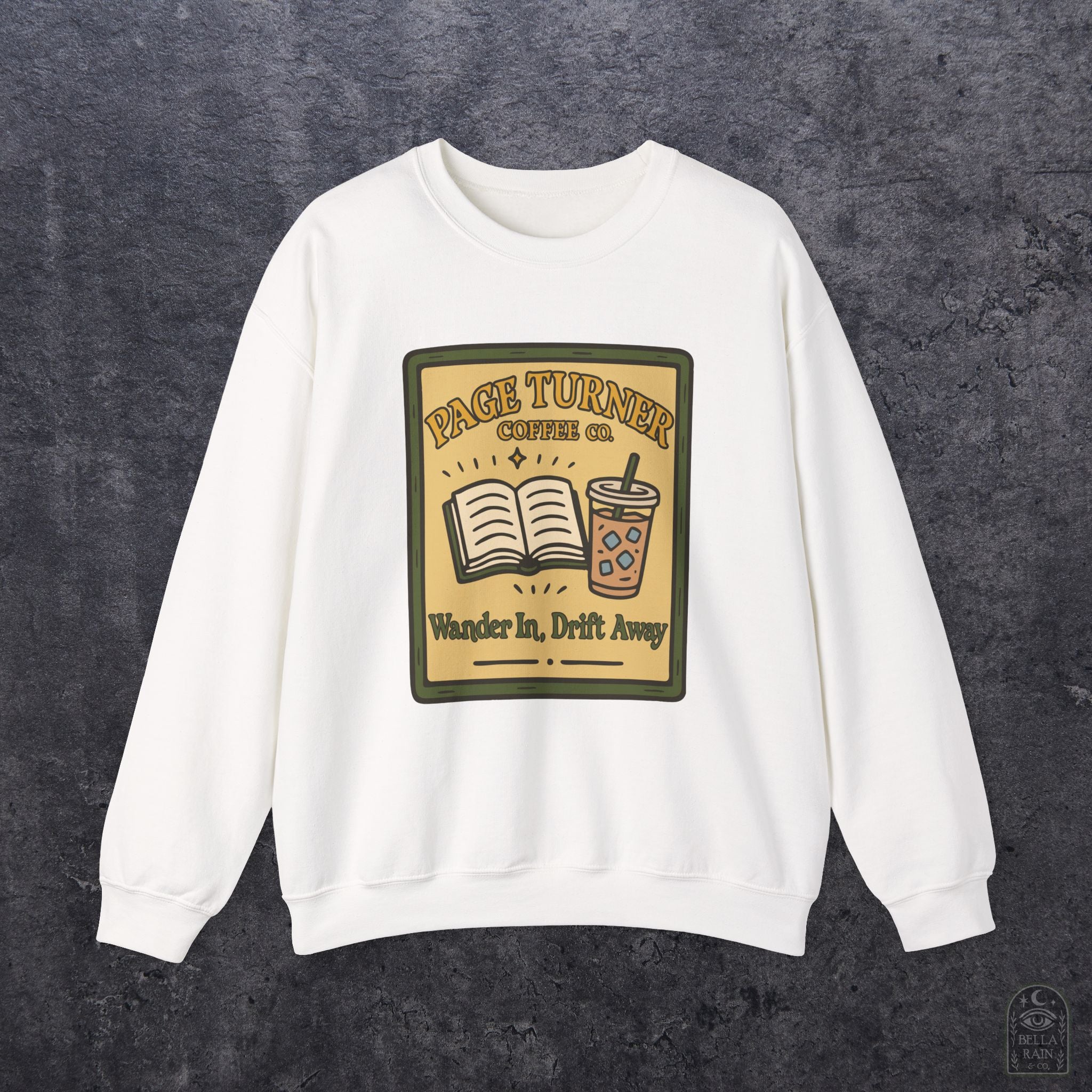Page Turner  Crewneck Sweatshirt