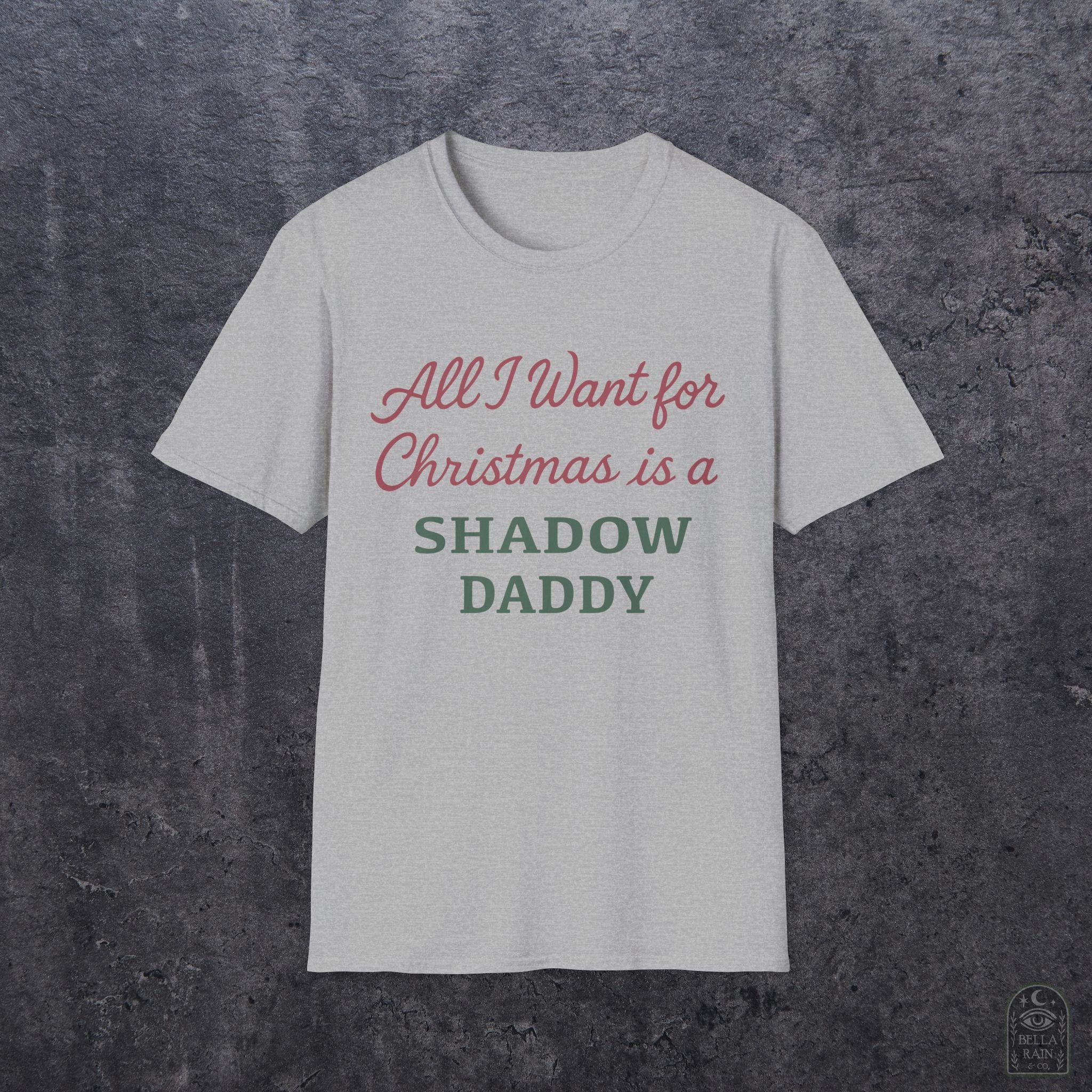 Christmas Shadow Daddy Unisex Softstyle T-Shirt