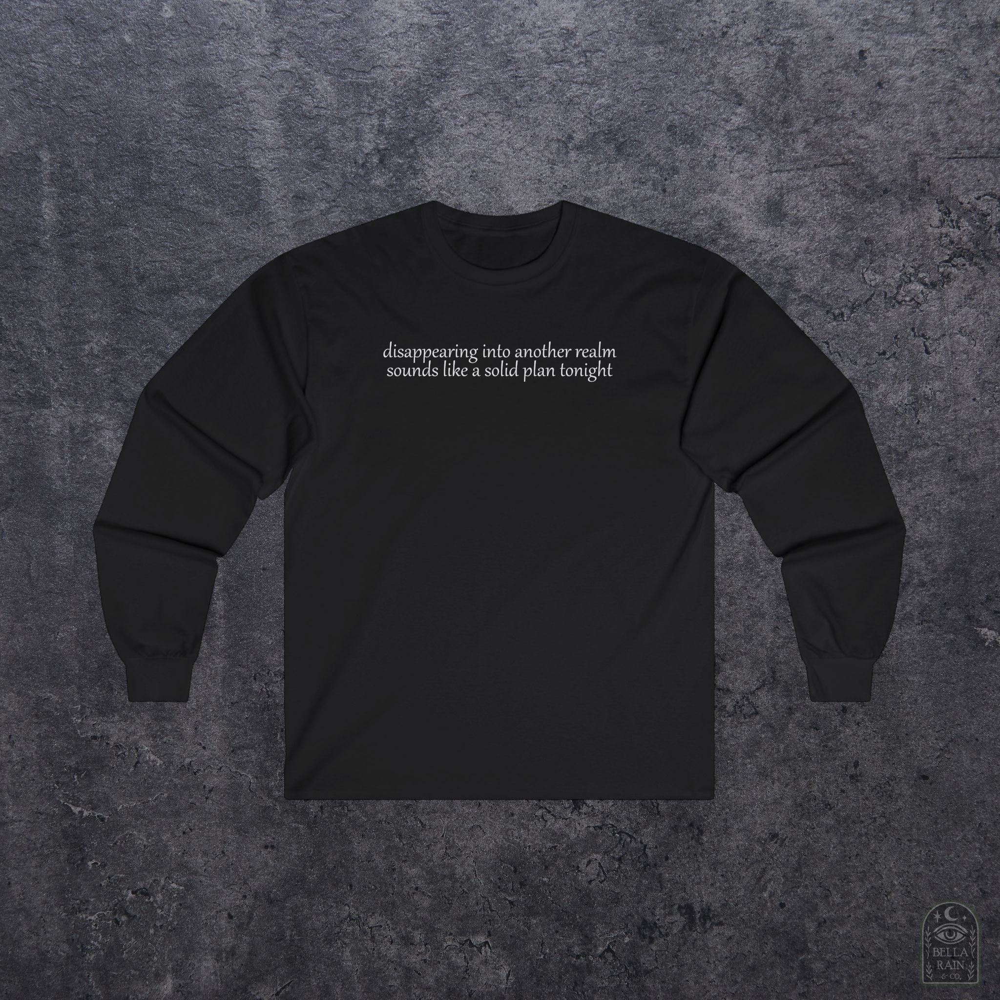 Disappearing into another realm Long Sleeve Tee