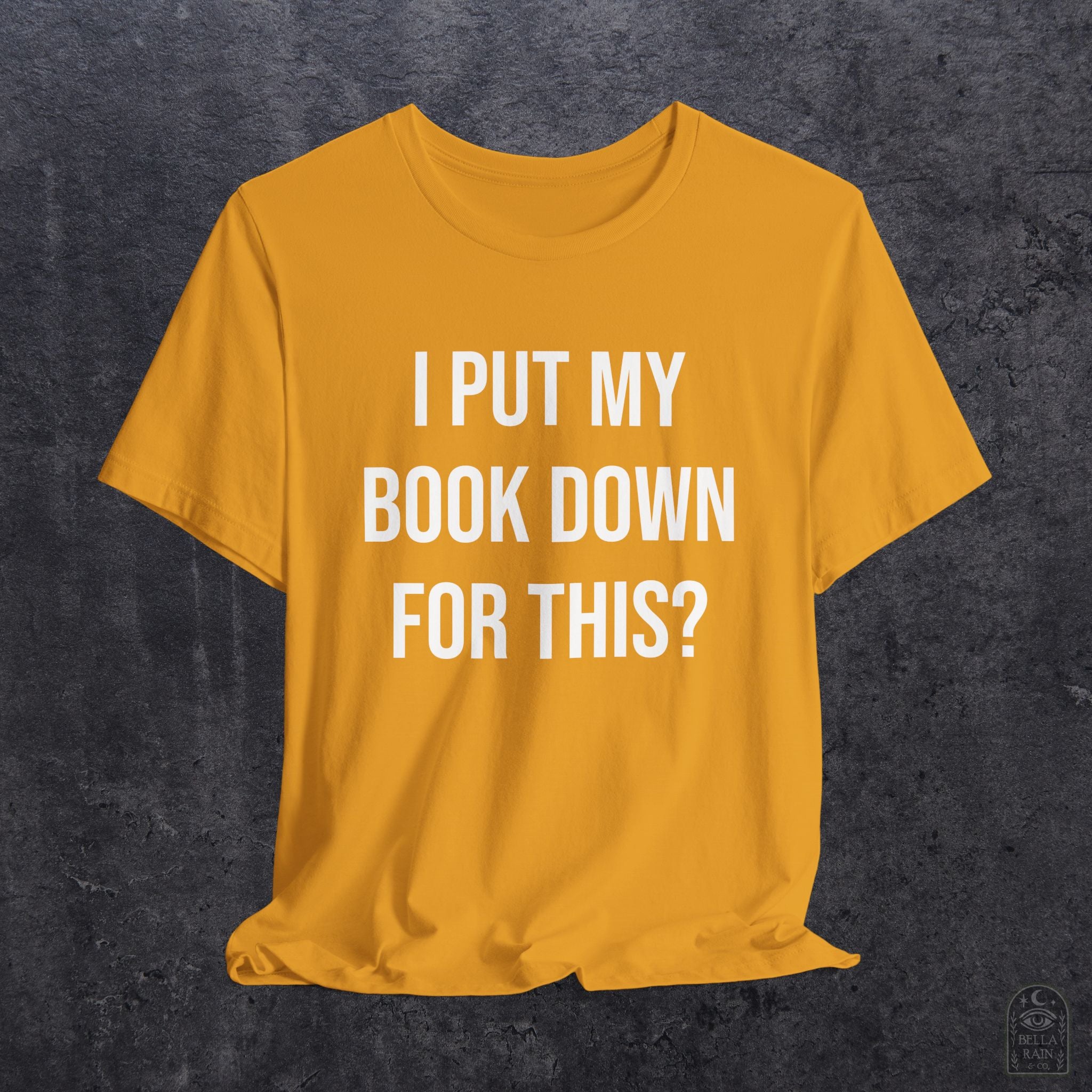 I Put My Book Down PREMIUM T-Shirt