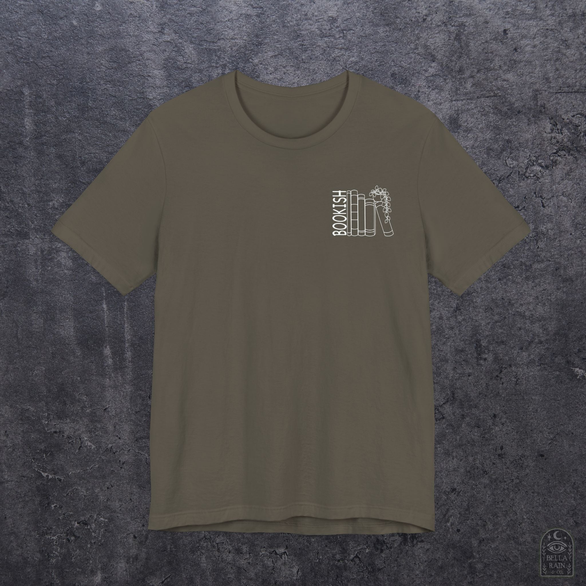 Bookish Plant Pocket Design PREMIUM T-Shirt