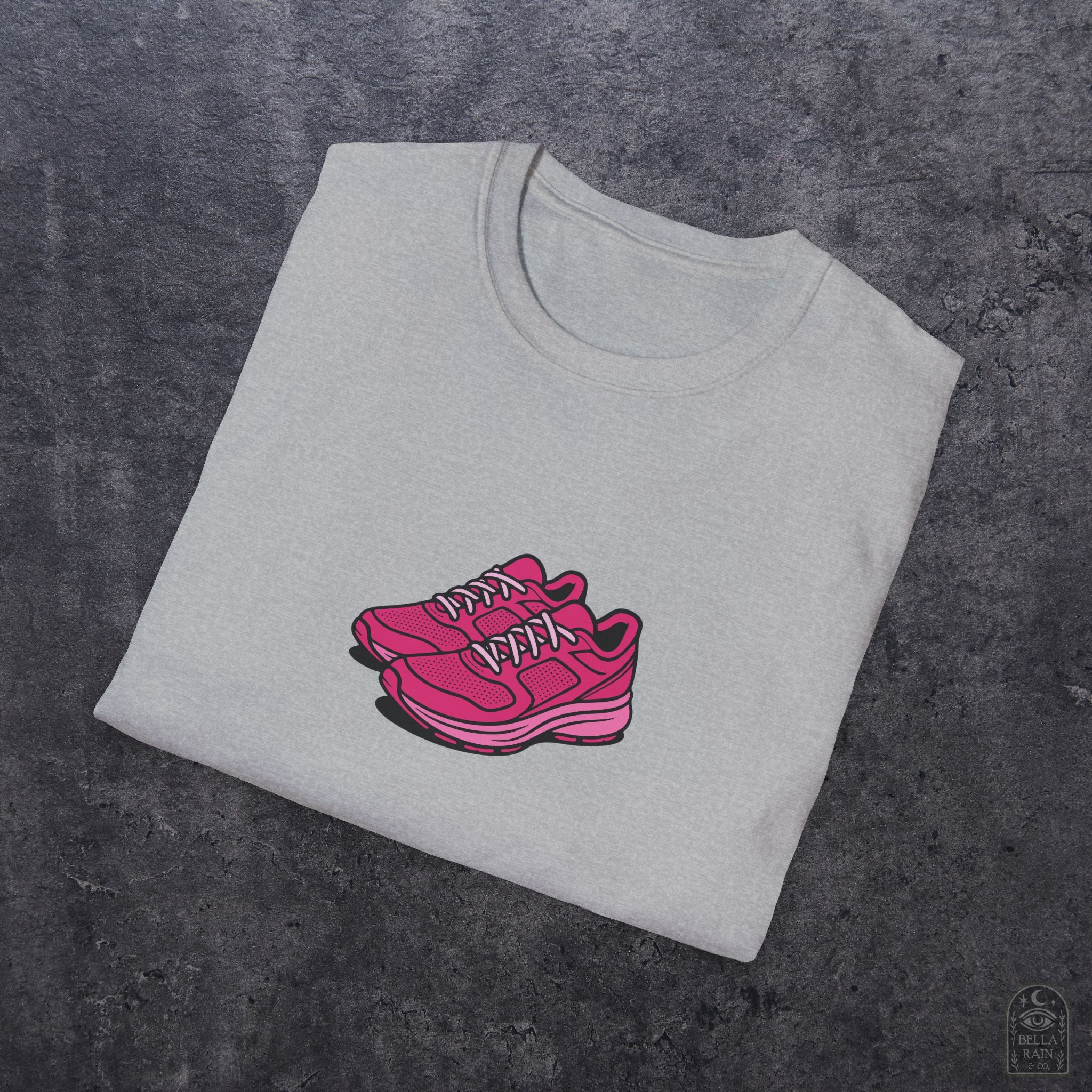 Pink Sneaks Unisex Softstyle T-Shirt