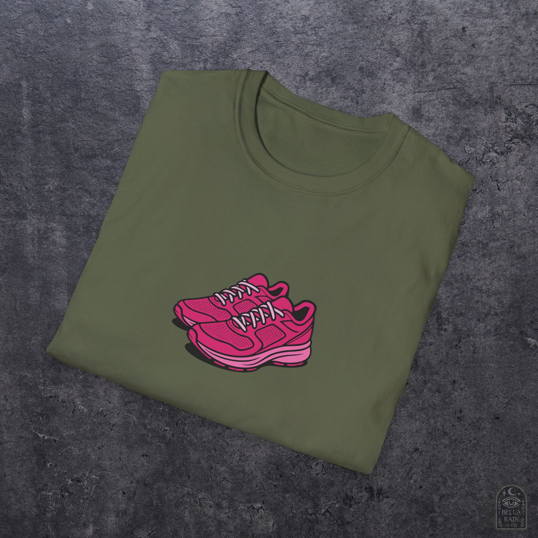 Pink Sneaks Unisex Softstyle T-Shirt