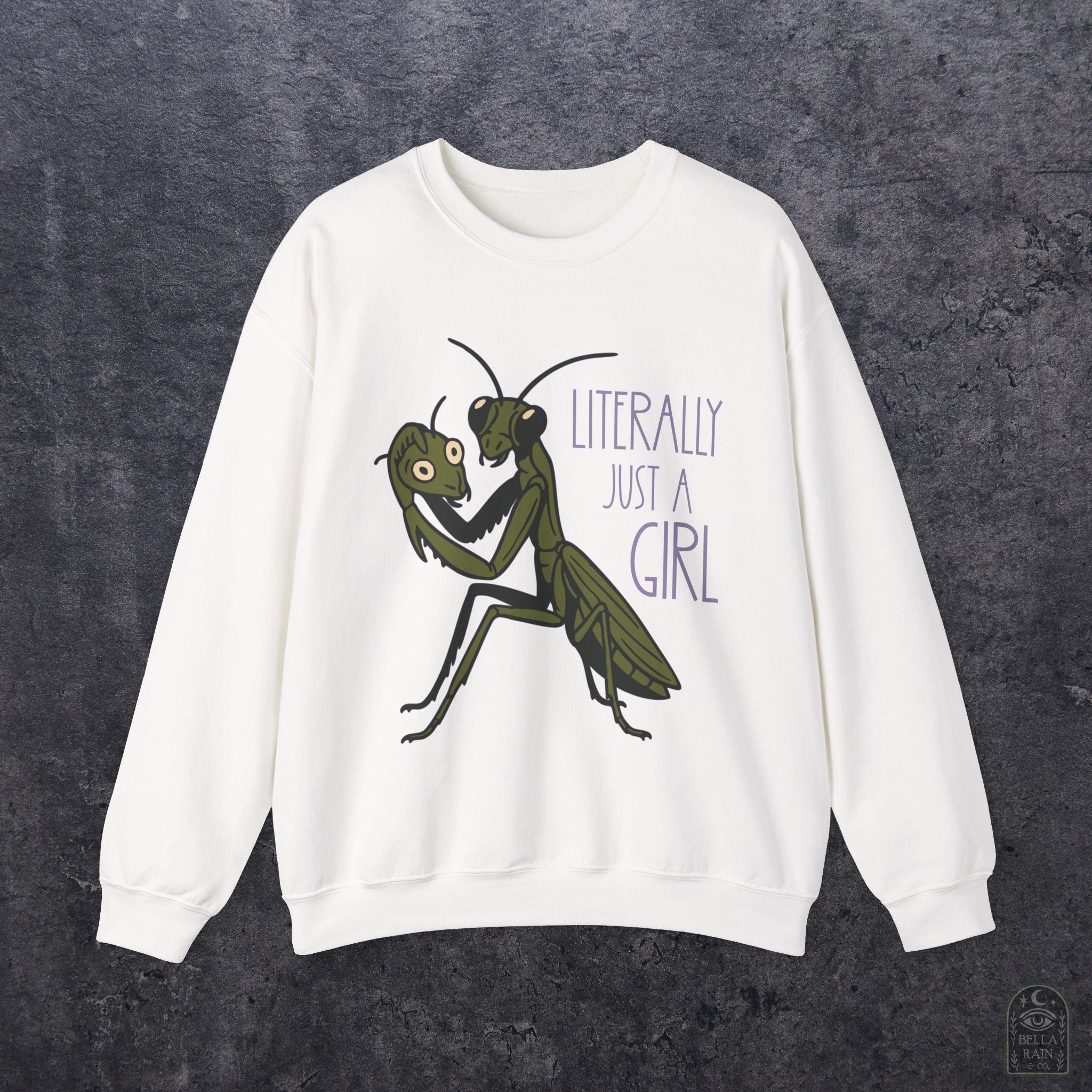 Literally Just a Girl Crewneck Sweatshirt