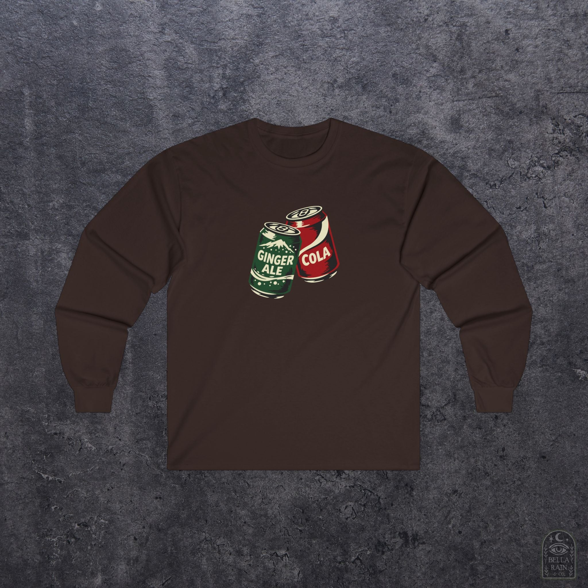 Ginger Ale & Cola Long Sleeve Tee