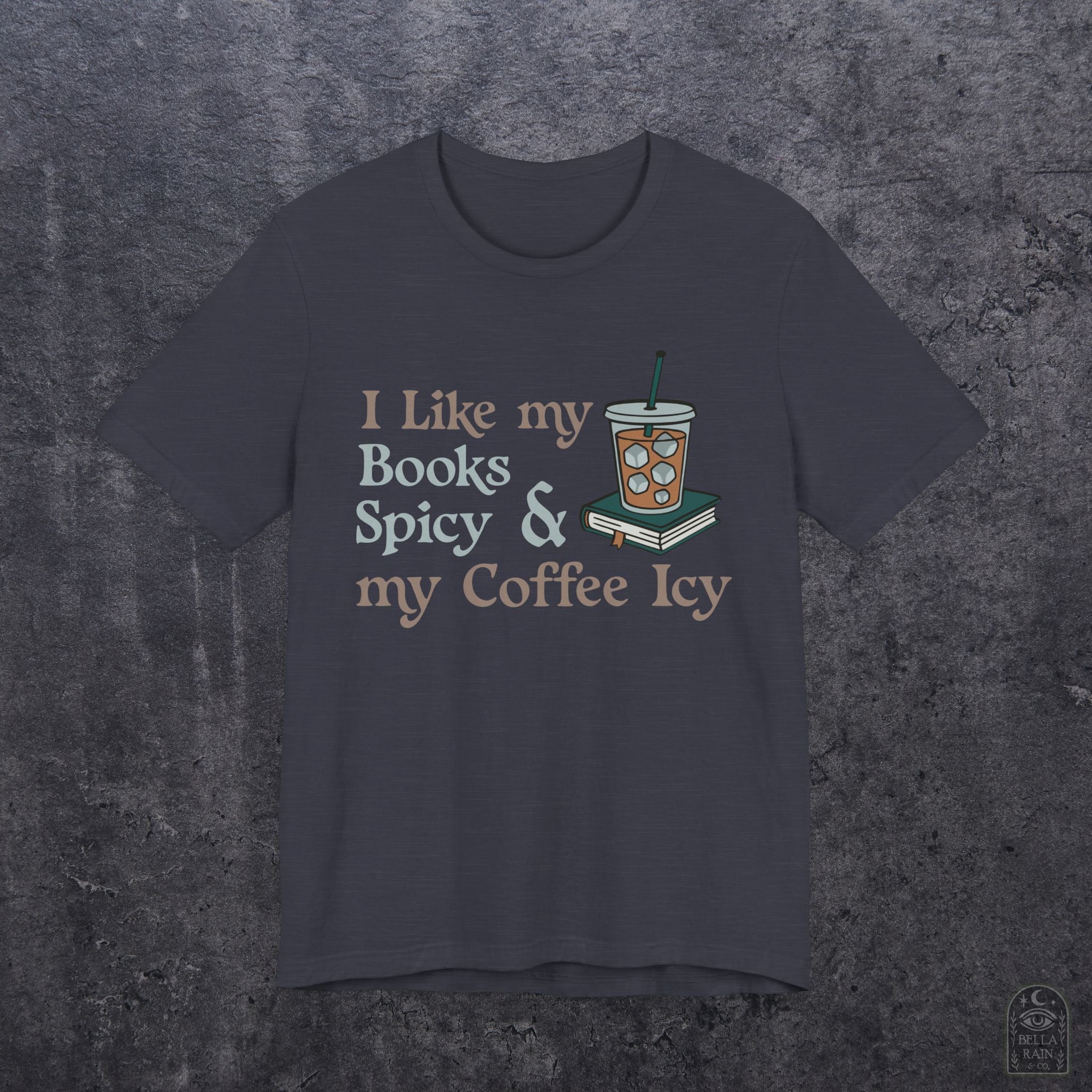 Books Spicy & Coffee Icy PREMIUM T-Shirt