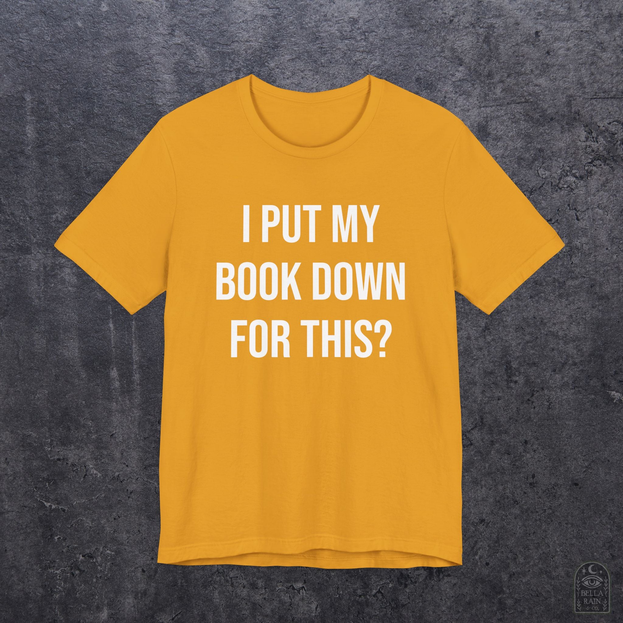 I Put My Book Down PREMIUM T-Shirt