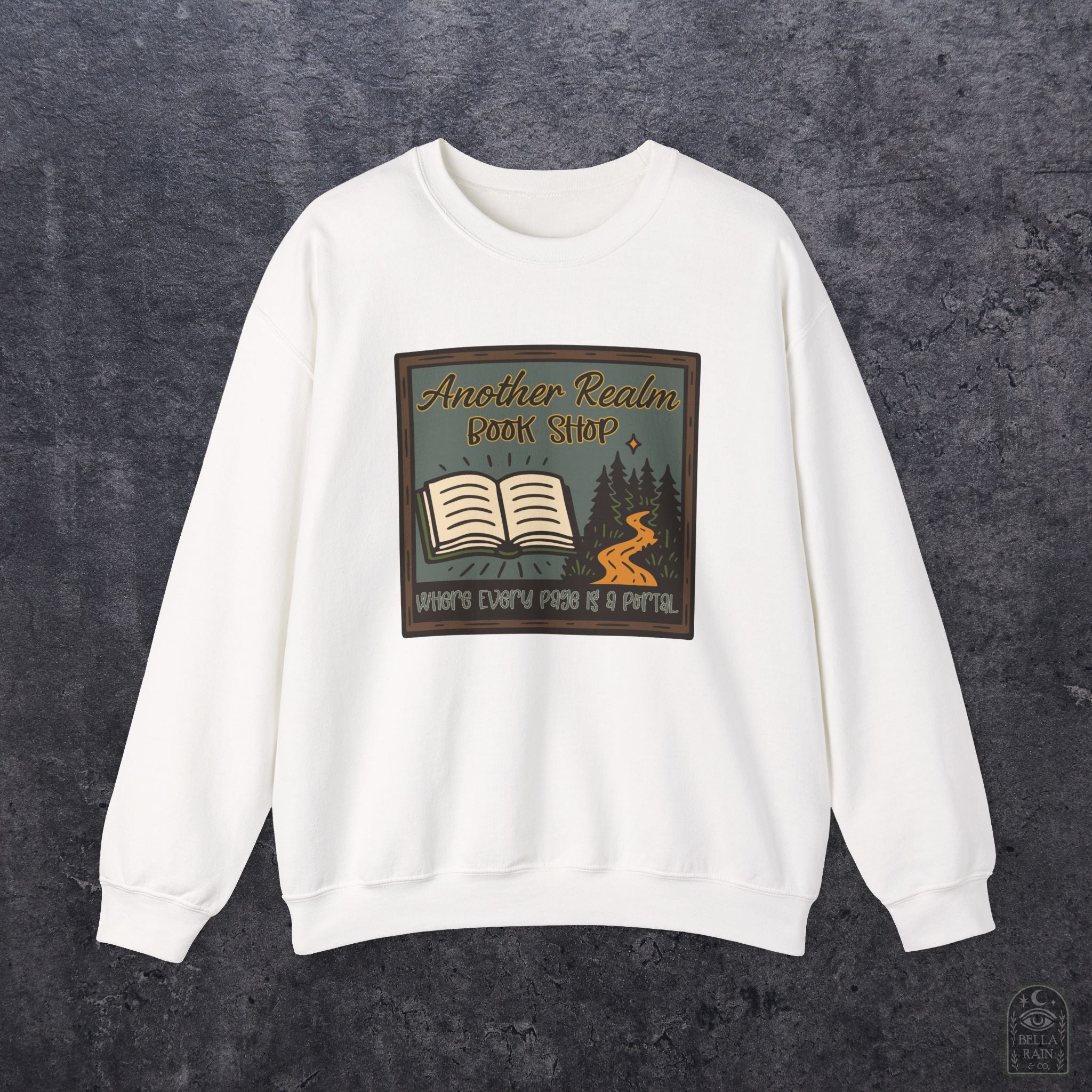 Another Realm Book Shop Crewneck Sweatshirt