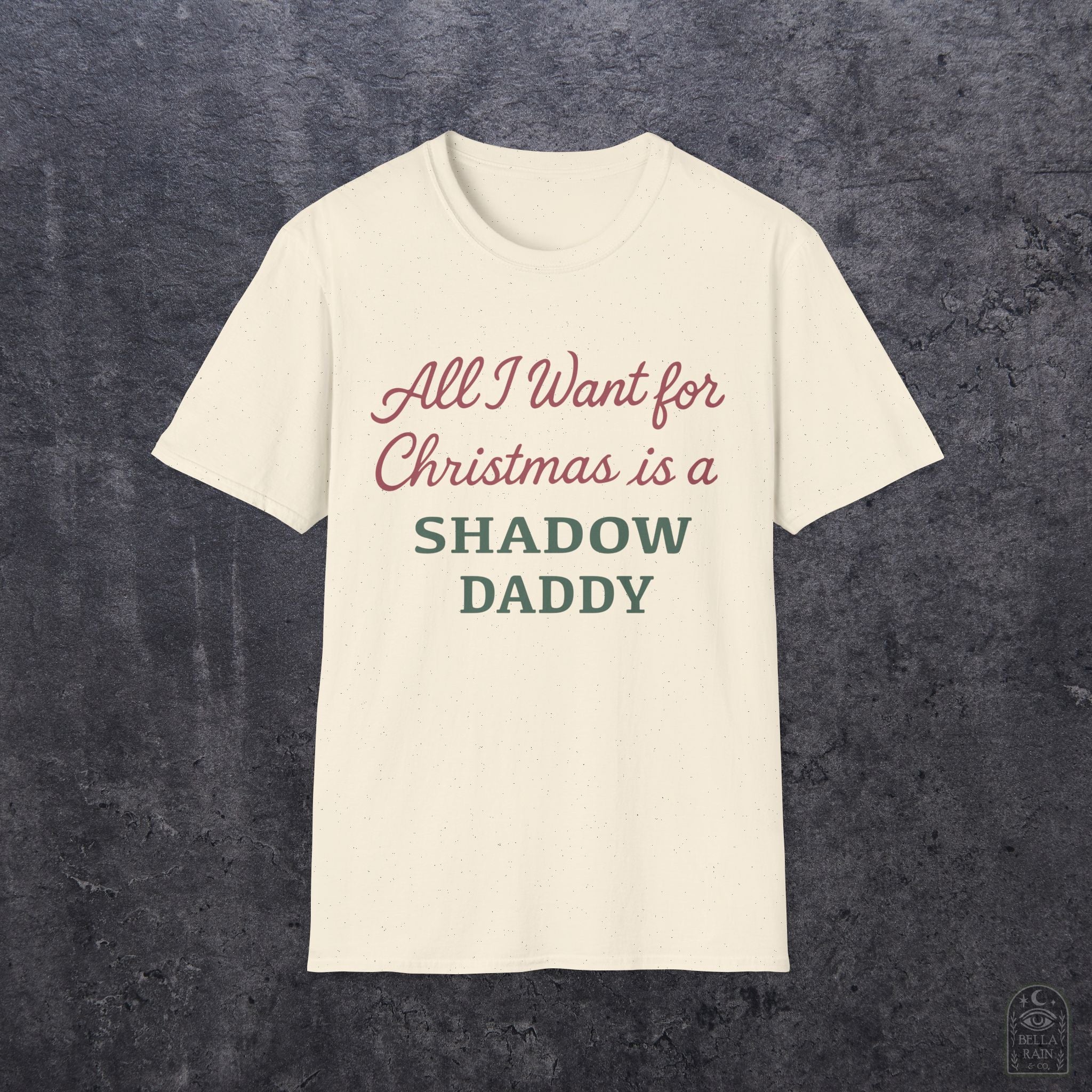 Christmas Shadow Daddy Unisex Softstyle T-Shirt