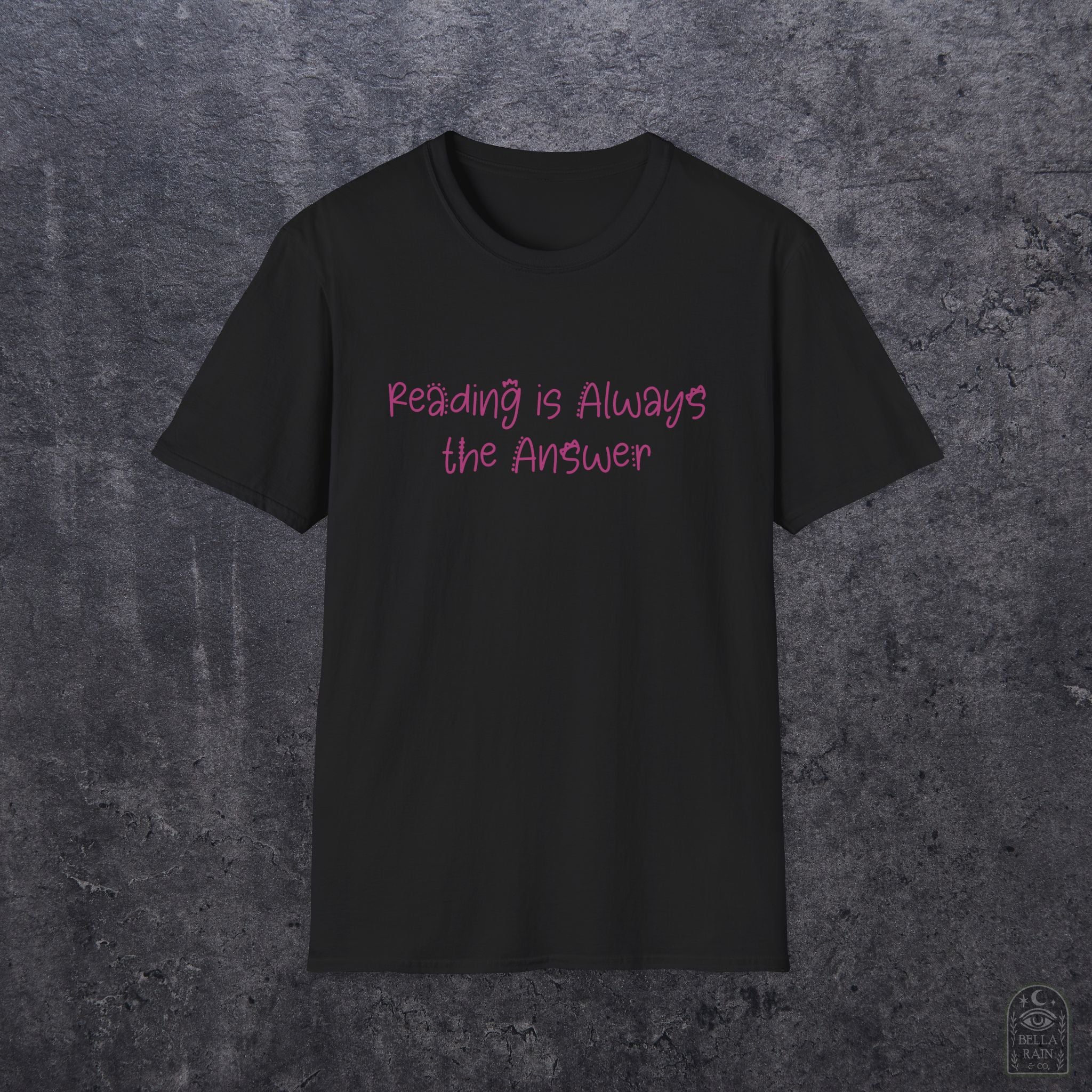 Reading is the Answer Unisex Softstyle T-Shirt