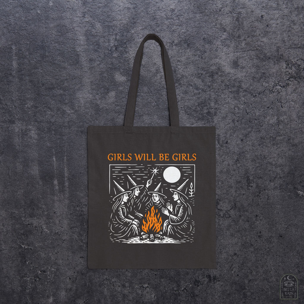 Girls Will Be Girls Cotton Canvas Tote Bag