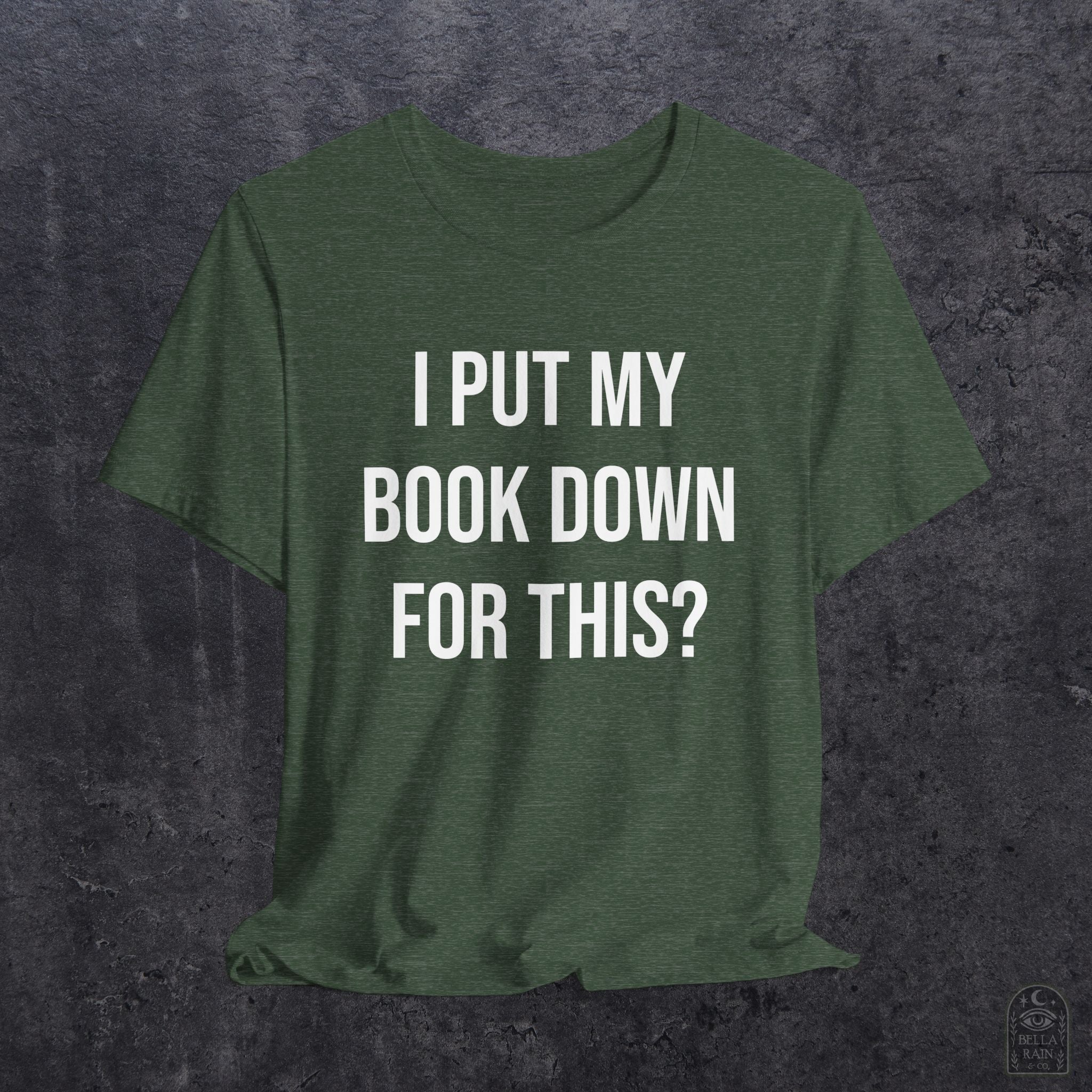 I Put My Book Down PREMIUM T-Shirt