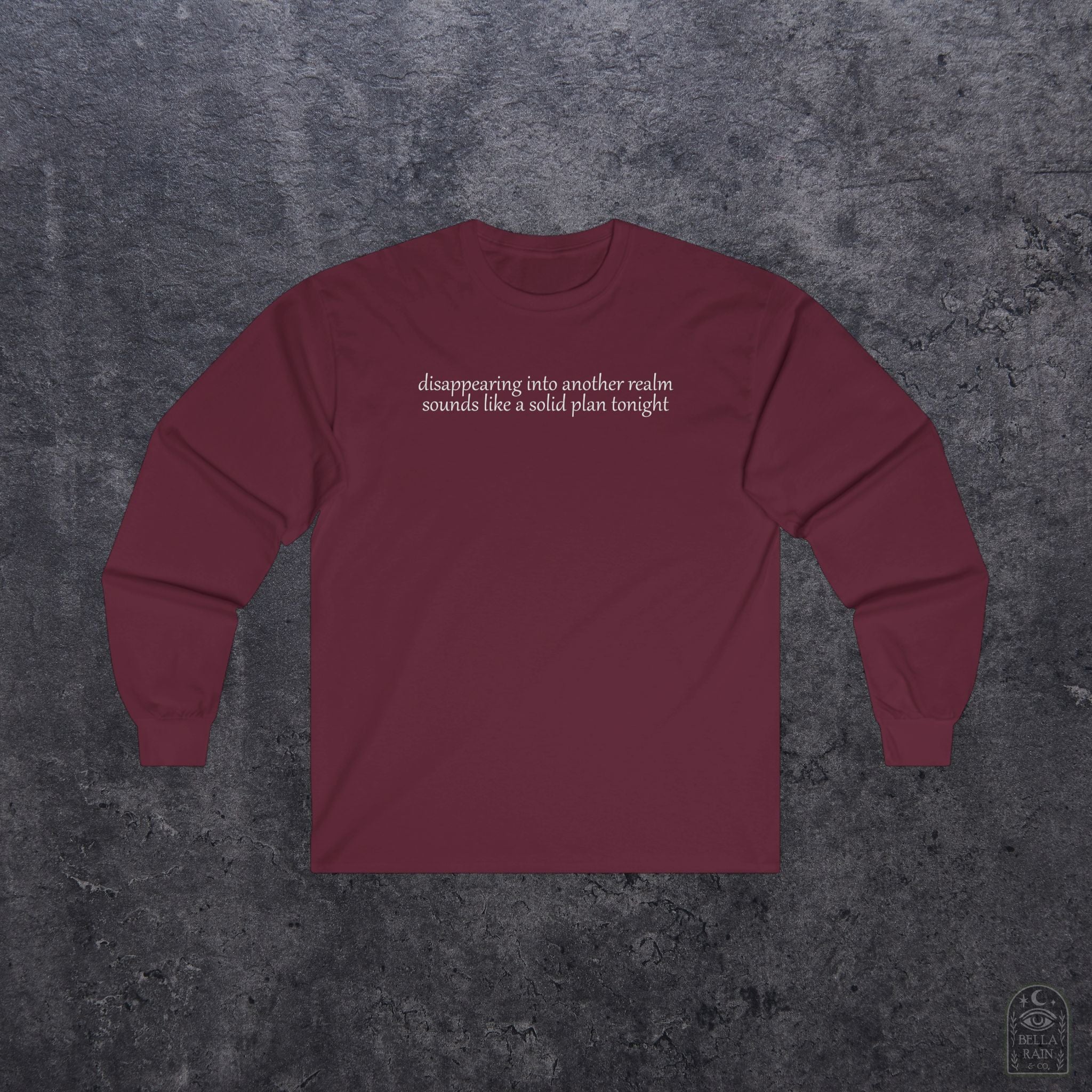 Disappearing into another realm Long Sleeve Tee